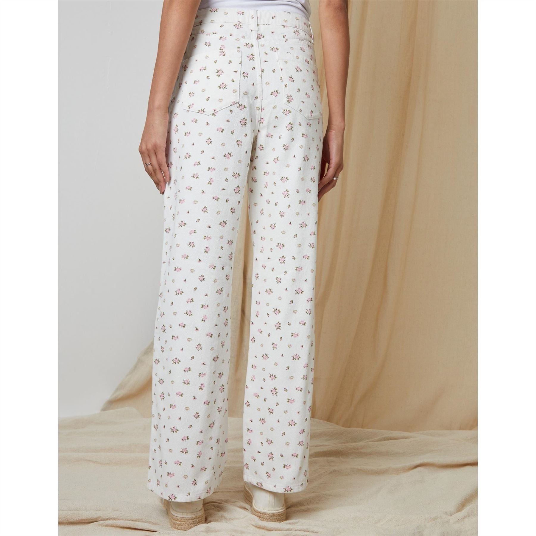 Threadbare Soleil Wide Leg Jeans