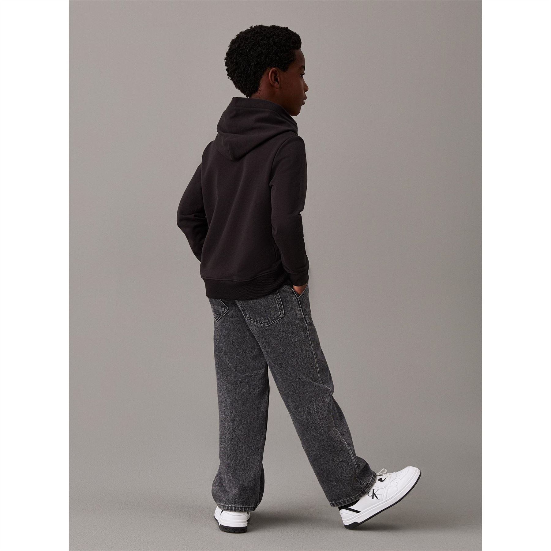 Calvin Klein Jeans Ckj Inst Logo Over The Head Hoodie