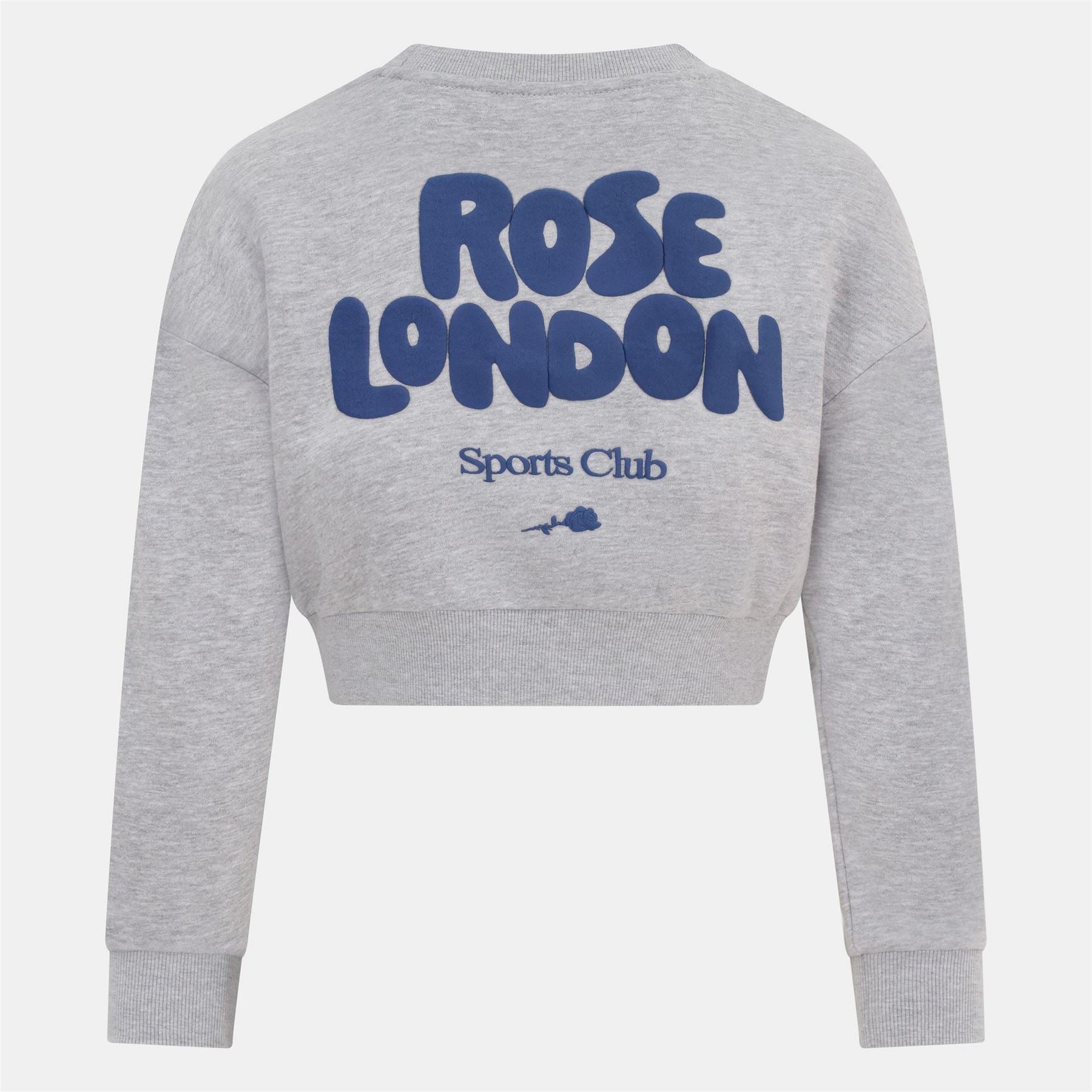 Rose London Crop Sweatshirt Junior Girls