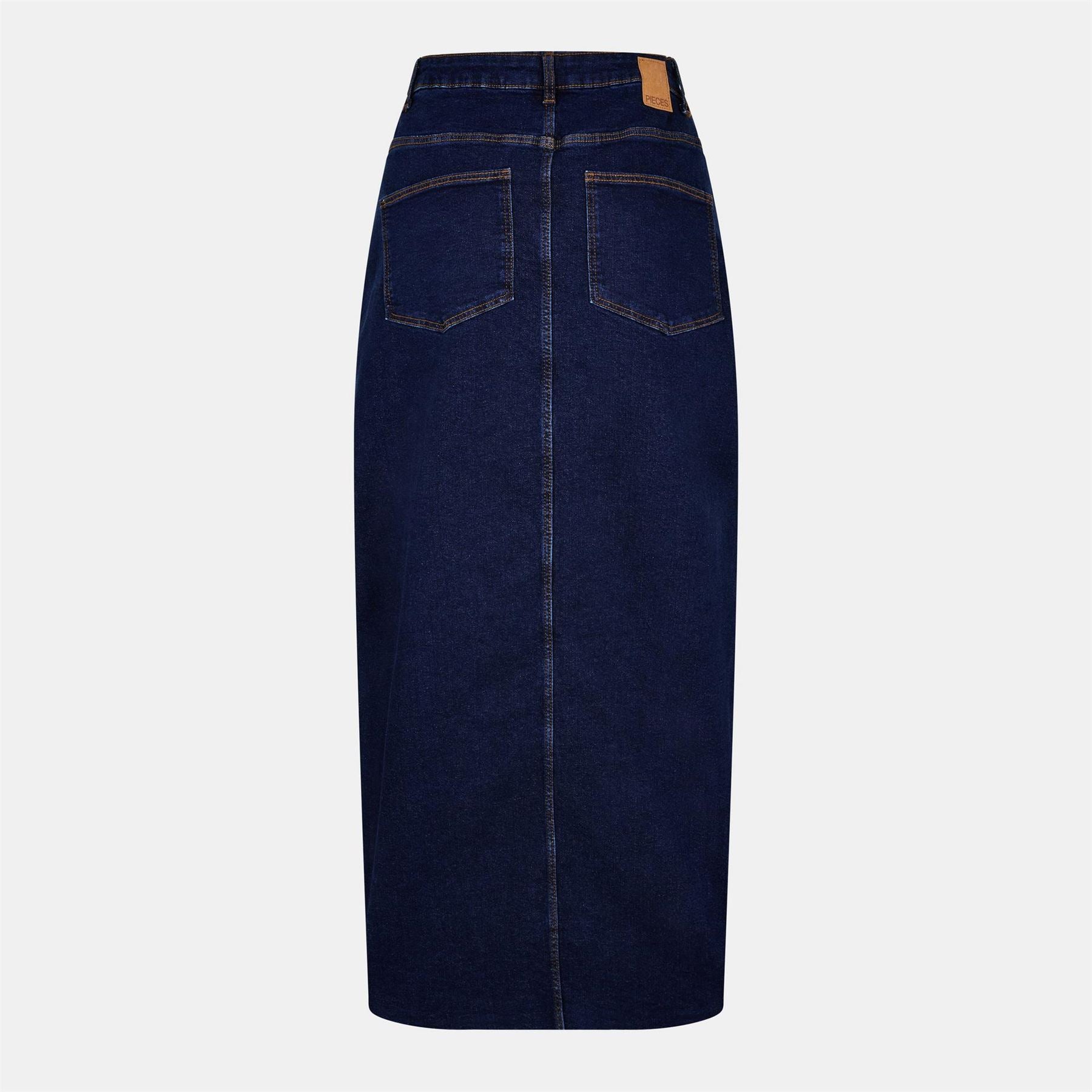 Pieces Skirt Fem Wov Midi Pencil Skirt