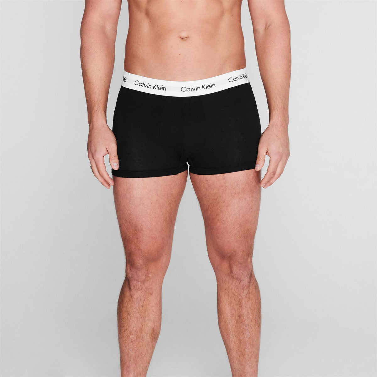 Calvin Klein Mens 3 Pack Low Rise Boxer Shorts