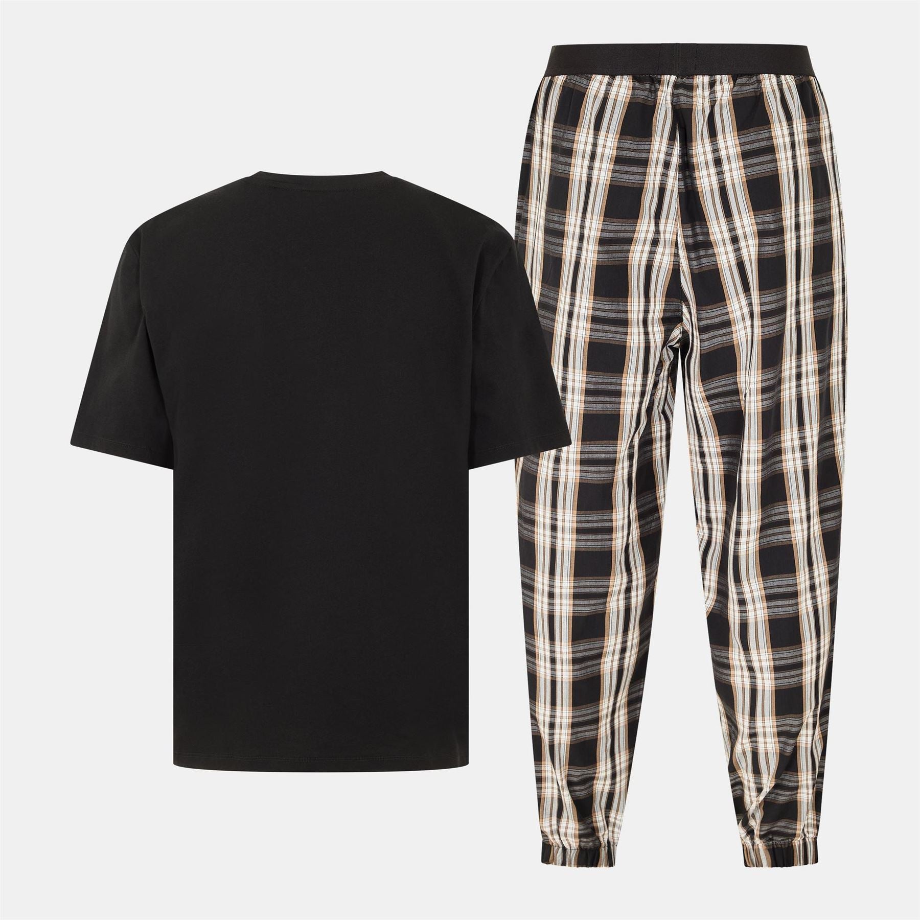Boss Wordmark Crew Neck Short Sleeve Pyjama Set