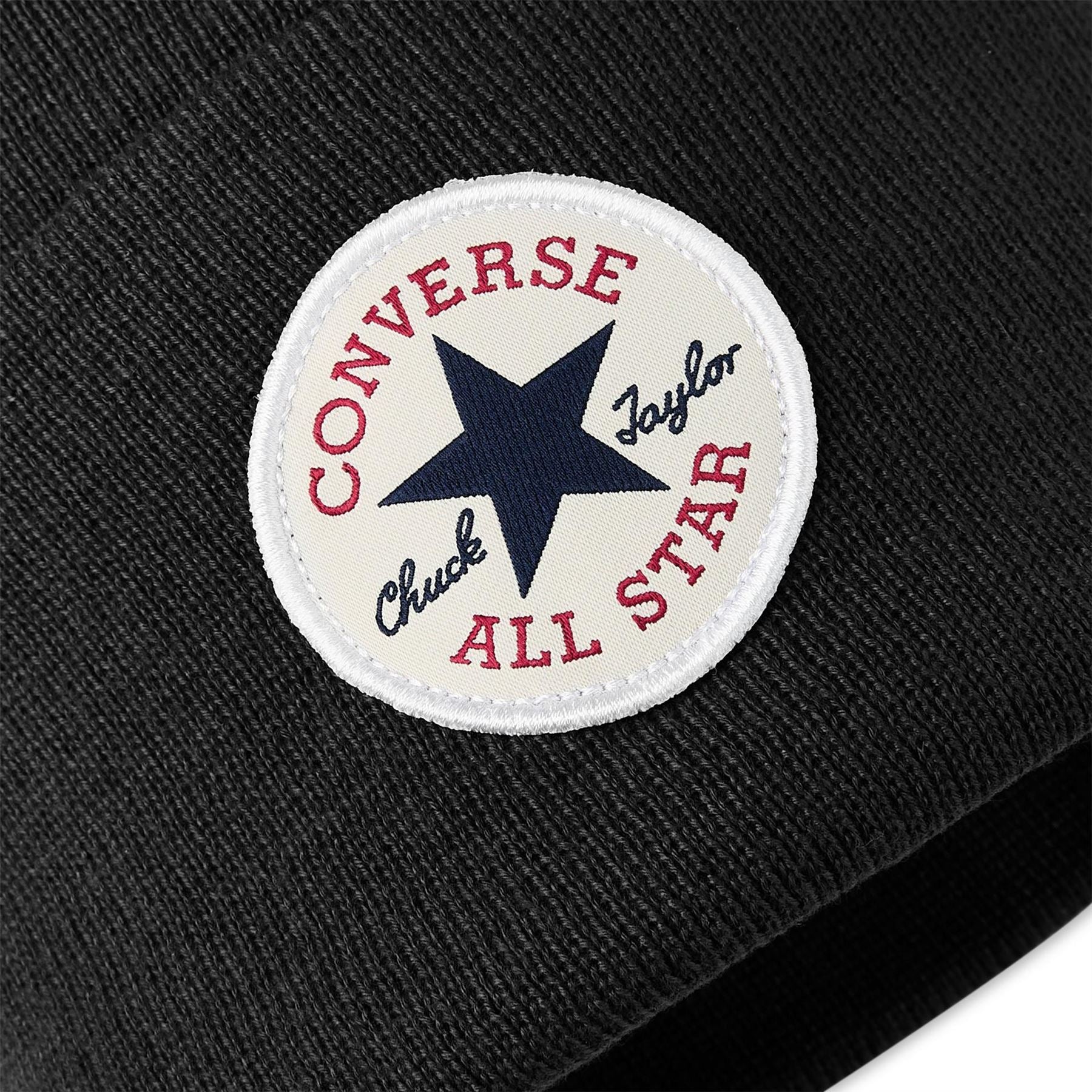 Converse  Black Basic Beanie Mens