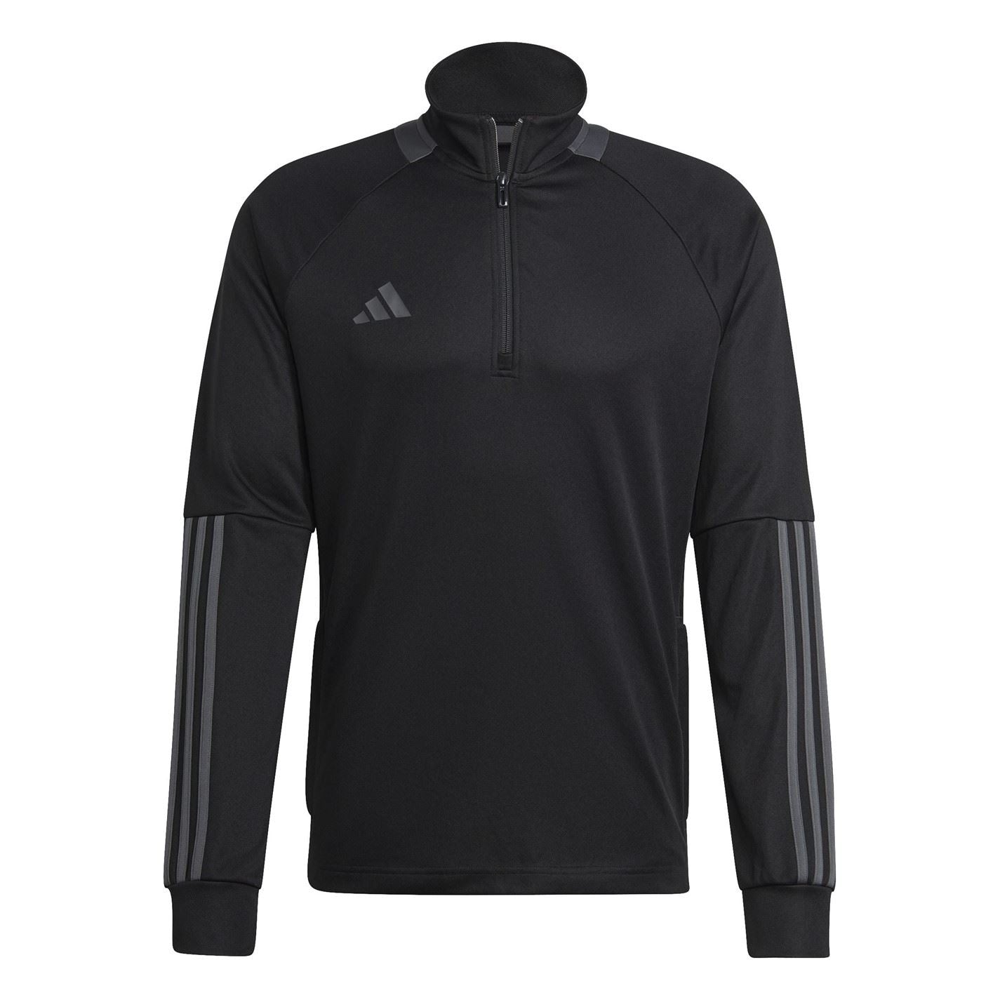 adidas Mens Sereno Long Sleeve Zip Top