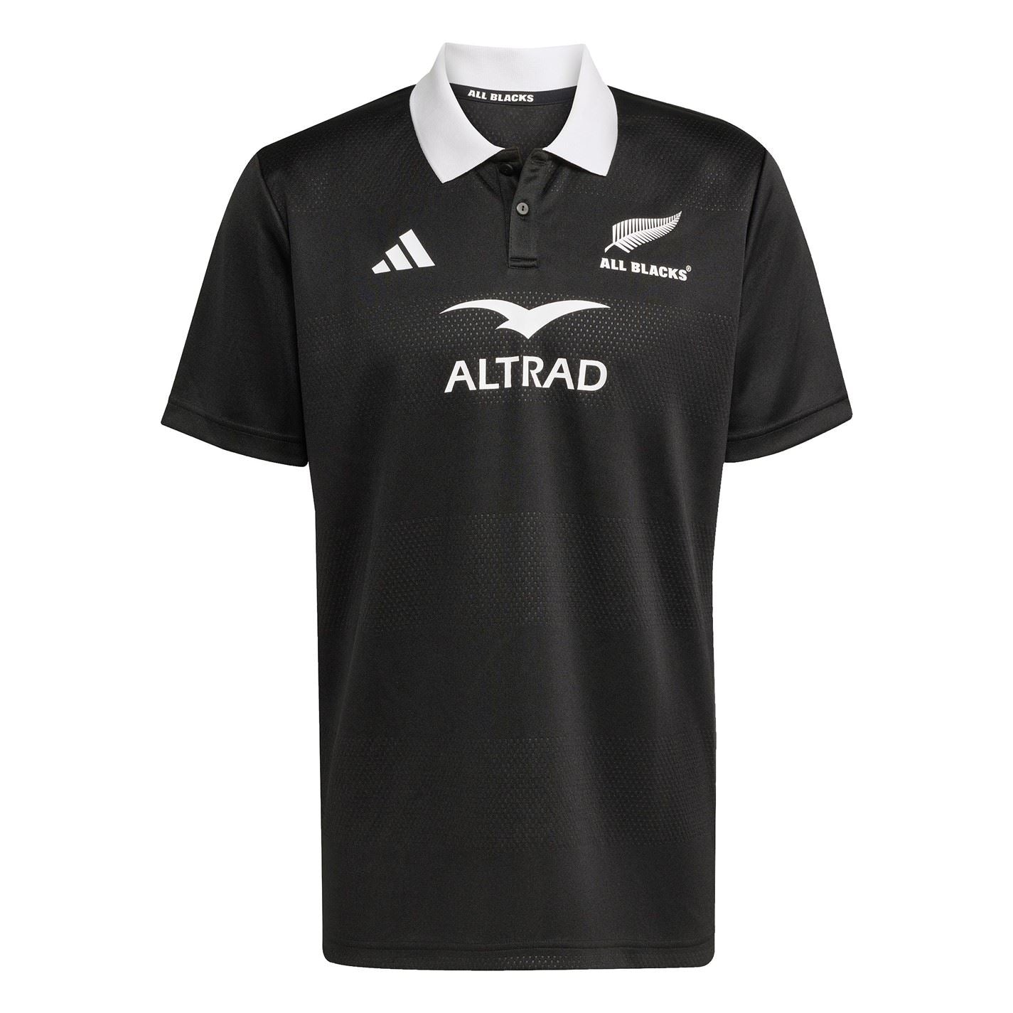 adidas Mens All Blacks Supporters Polo Shirt 2025
