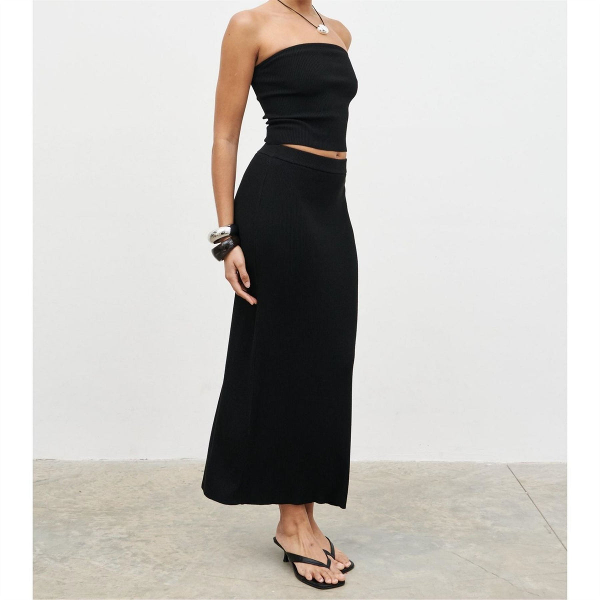 Pretty Lavish Reese Slim Fit Bandeau Top