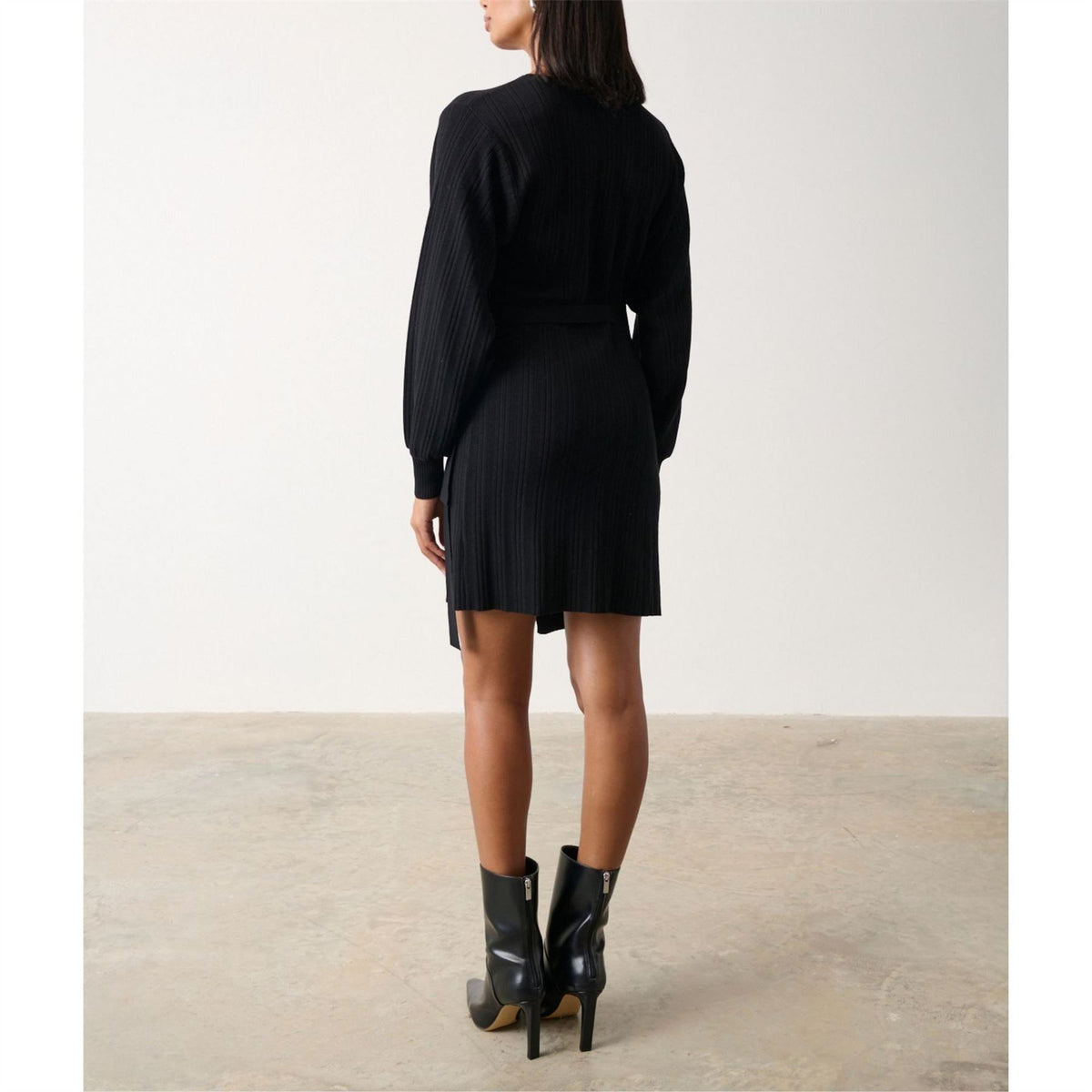 Pretty Lavish Plisse Mini Dress