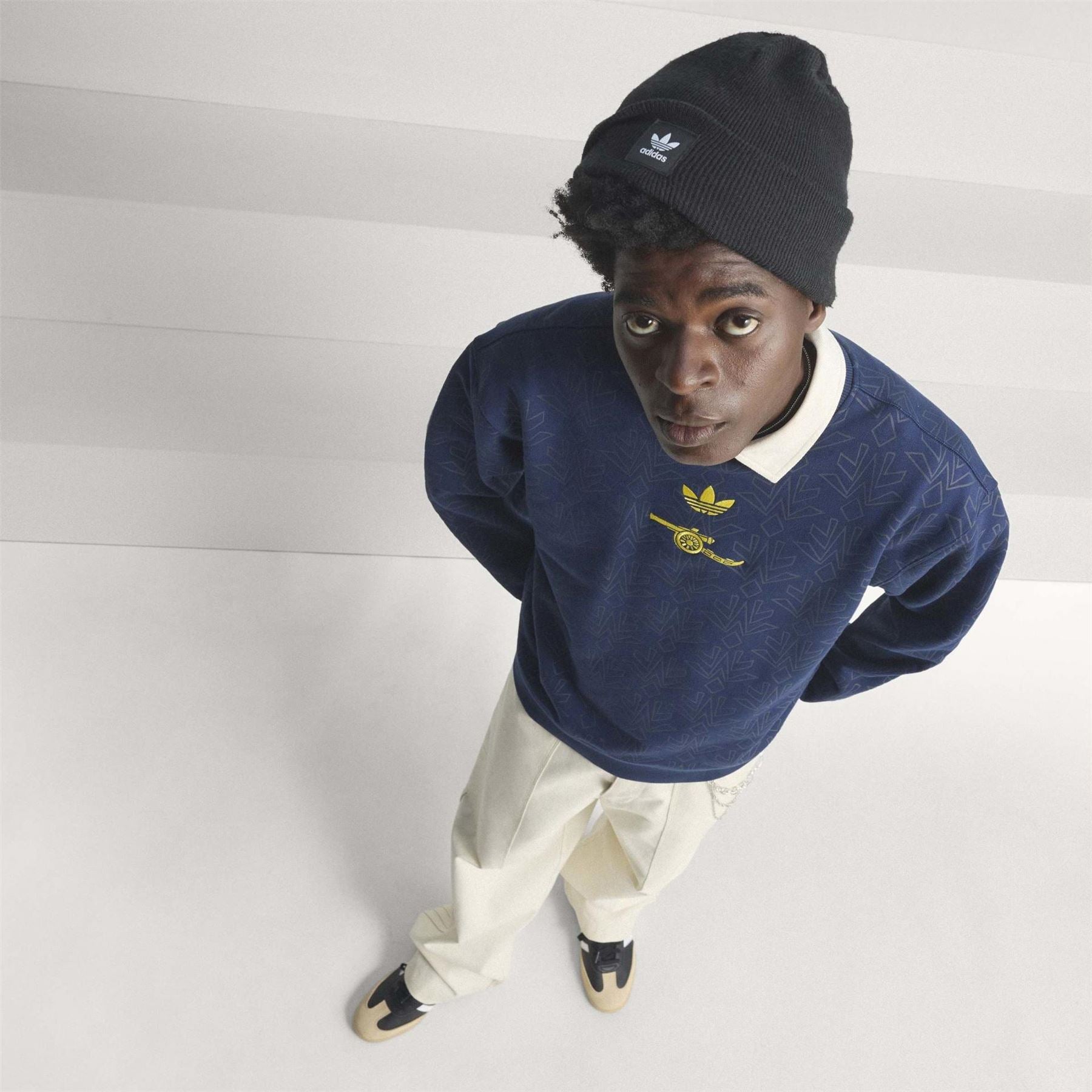 adidas Mens Arsenal Originals Lifestyle Crew Sweater 25 26