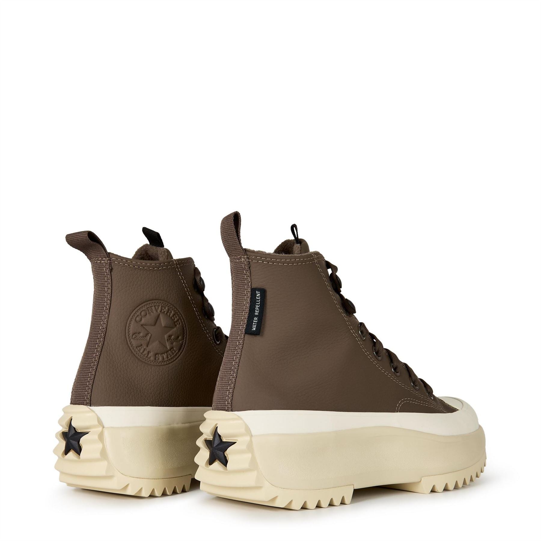 Converse Cl Run Star Hike Platform Canvasas High Top Trainers
