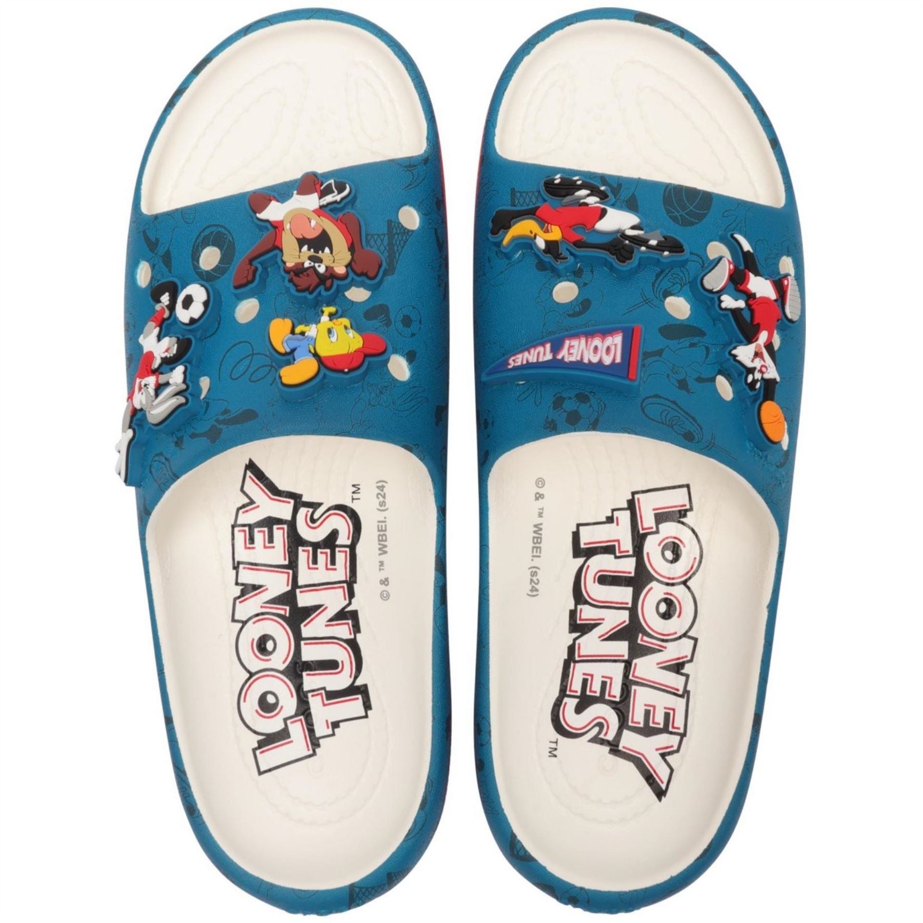 Crocs Kids Looney Tunes Pool Sliders