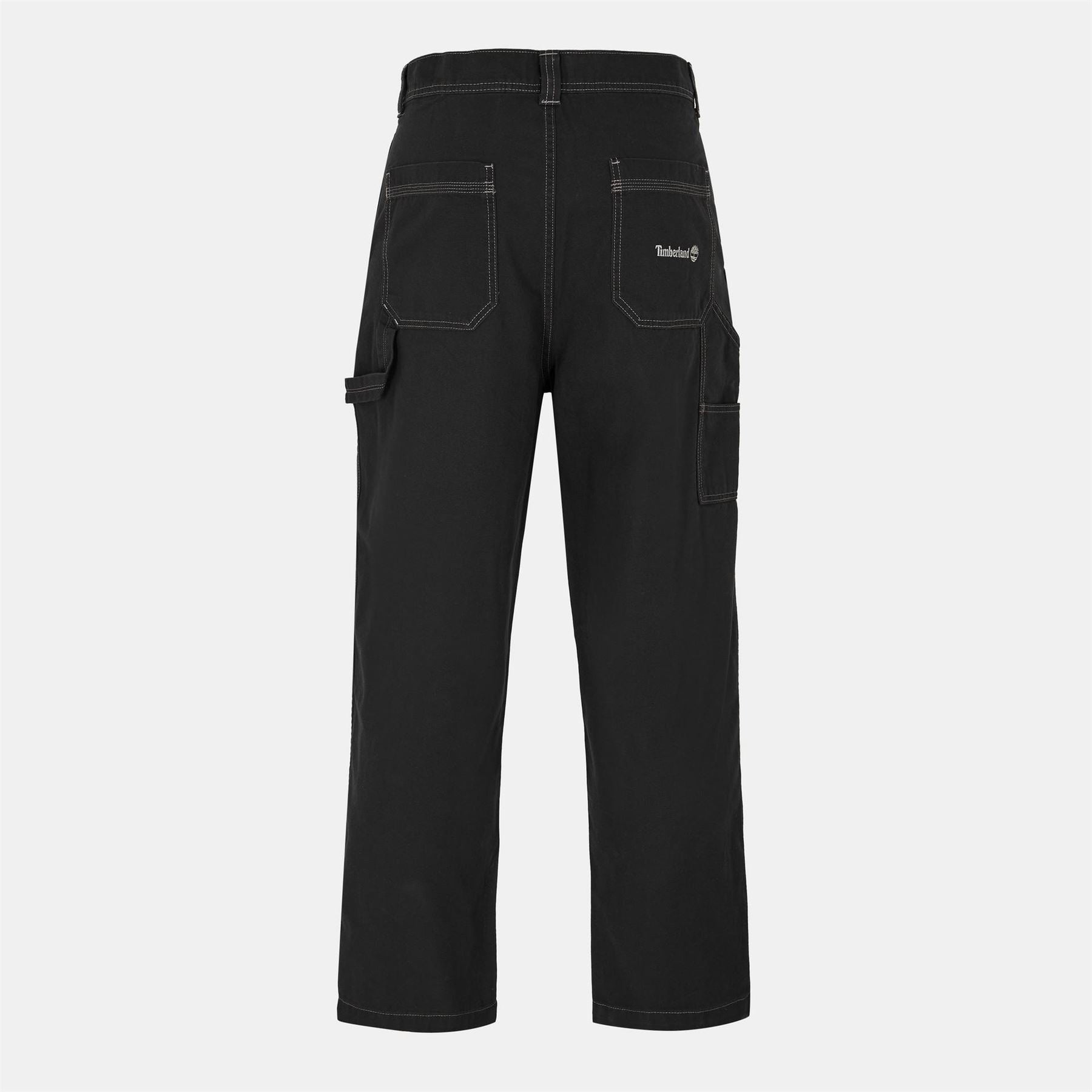 Timberland Canvasas Cargo Straight Solid Patterned Pants