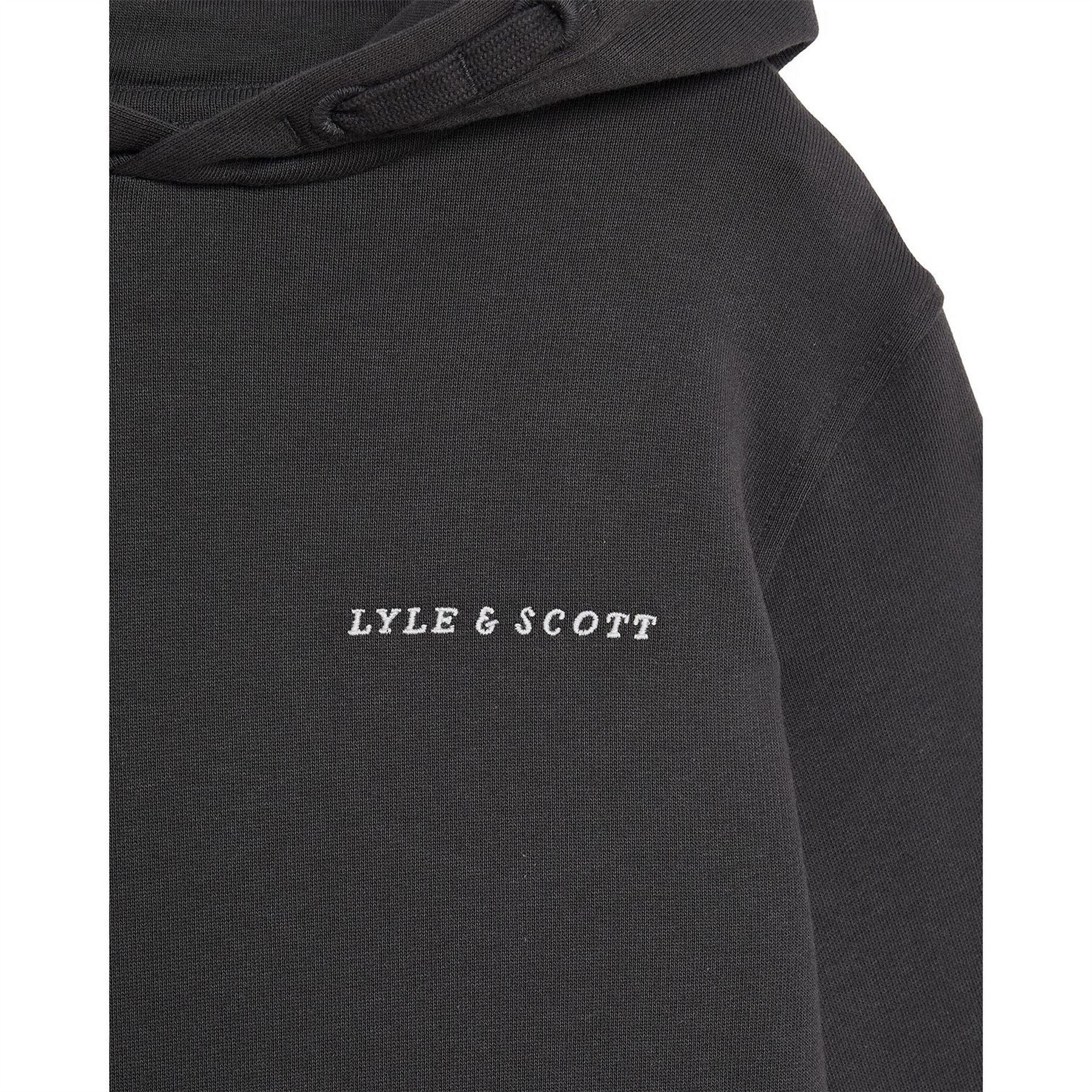 Lyle and Scott Script Hooded Sweatshirt