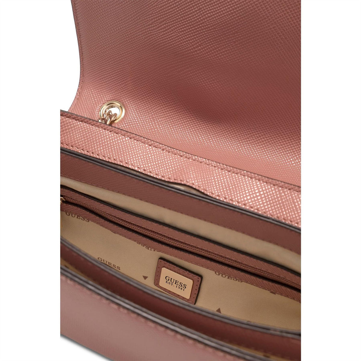 Guess Noelle Convertible Faux Leather Crossbodyody Bag