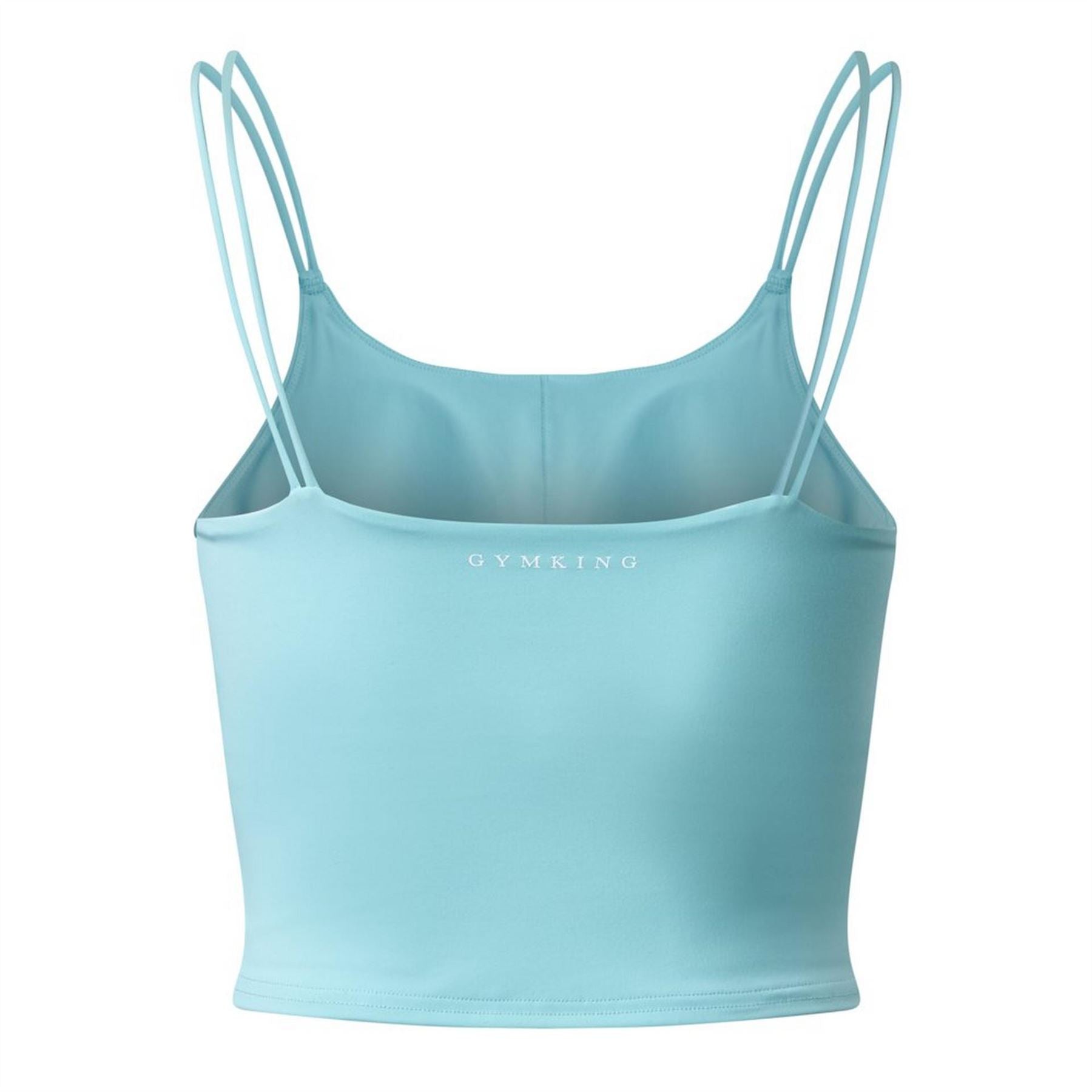 Gym King King 365 Long Line Tank   Pale Turquoise