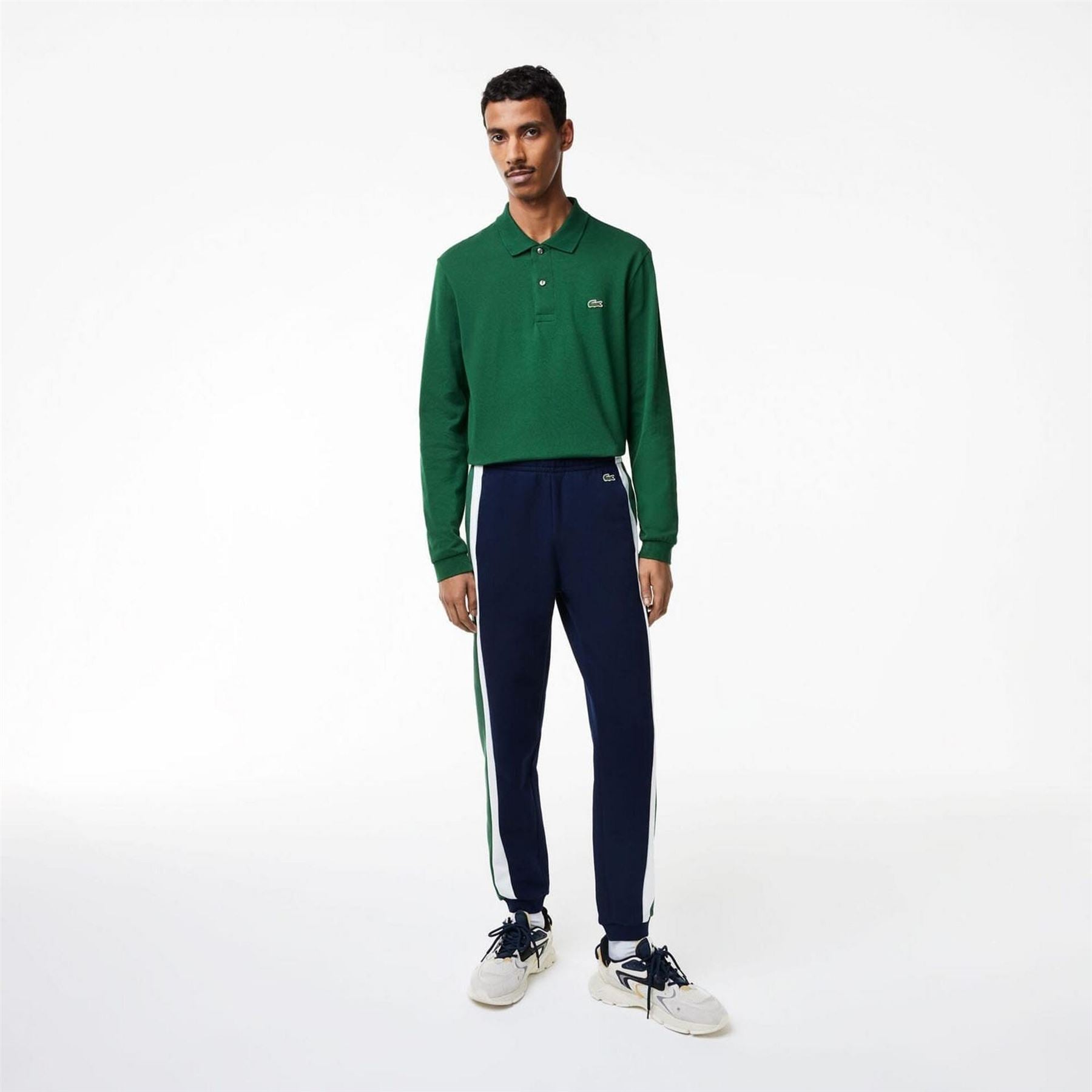 Lacoste Fleece Cut  And  Sewn Training Joggers