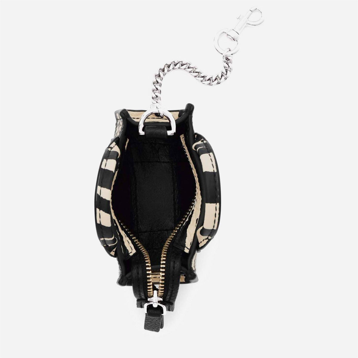 Marc Jacobs Lth Nano Chrome Charm