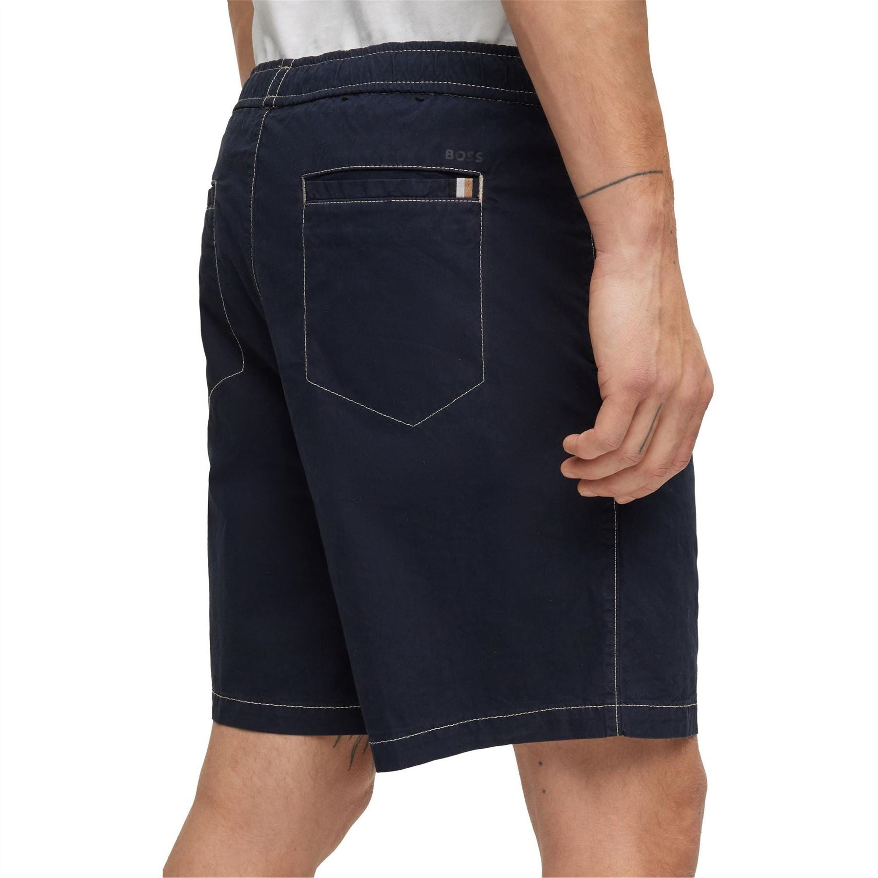 Boss Karlos Bermuda Shorts with Clean Hem