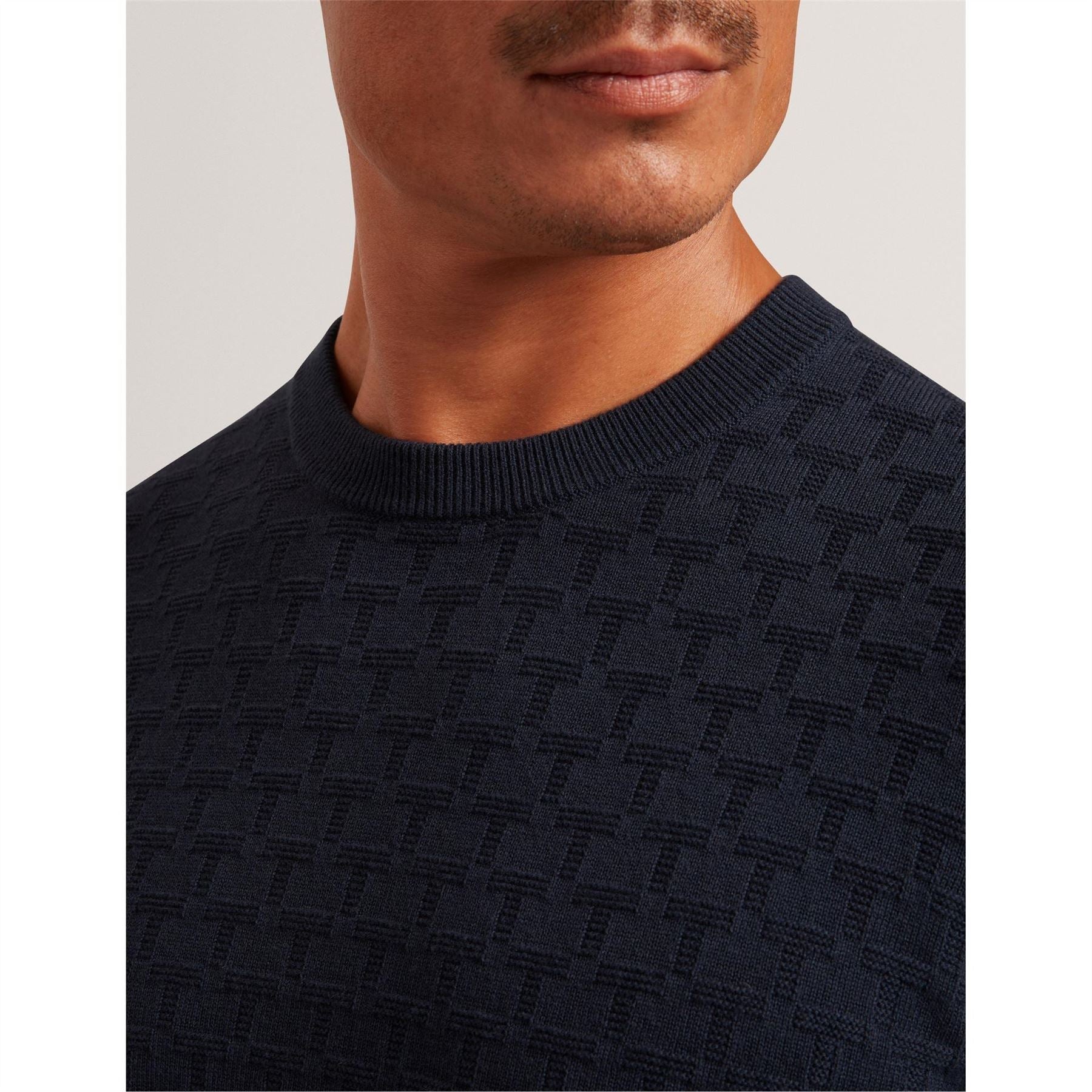 Ted Baker Stitch Crew Neck Knitted Top
