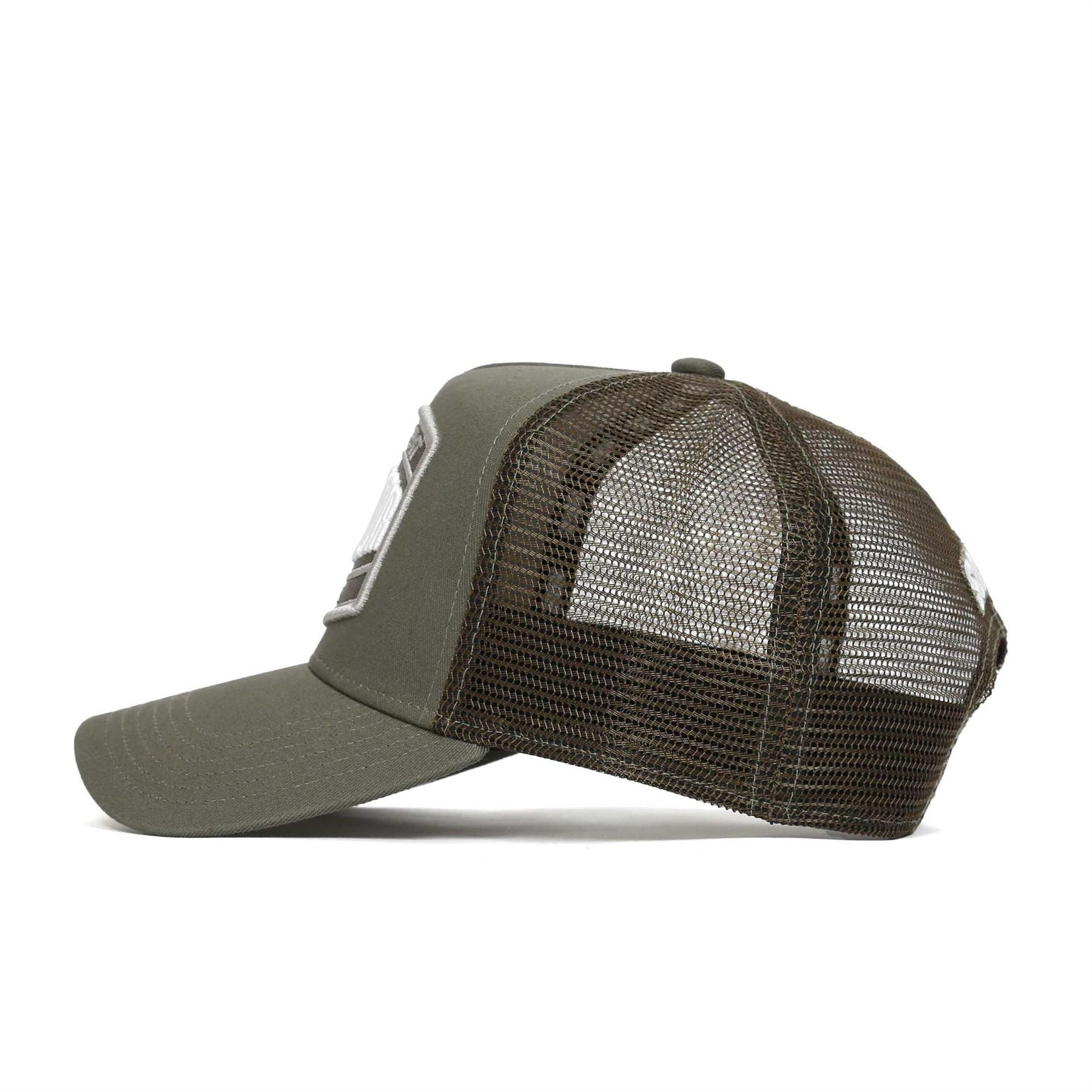 Societe Noir Logo Lettering Adjustable Trucker Cap