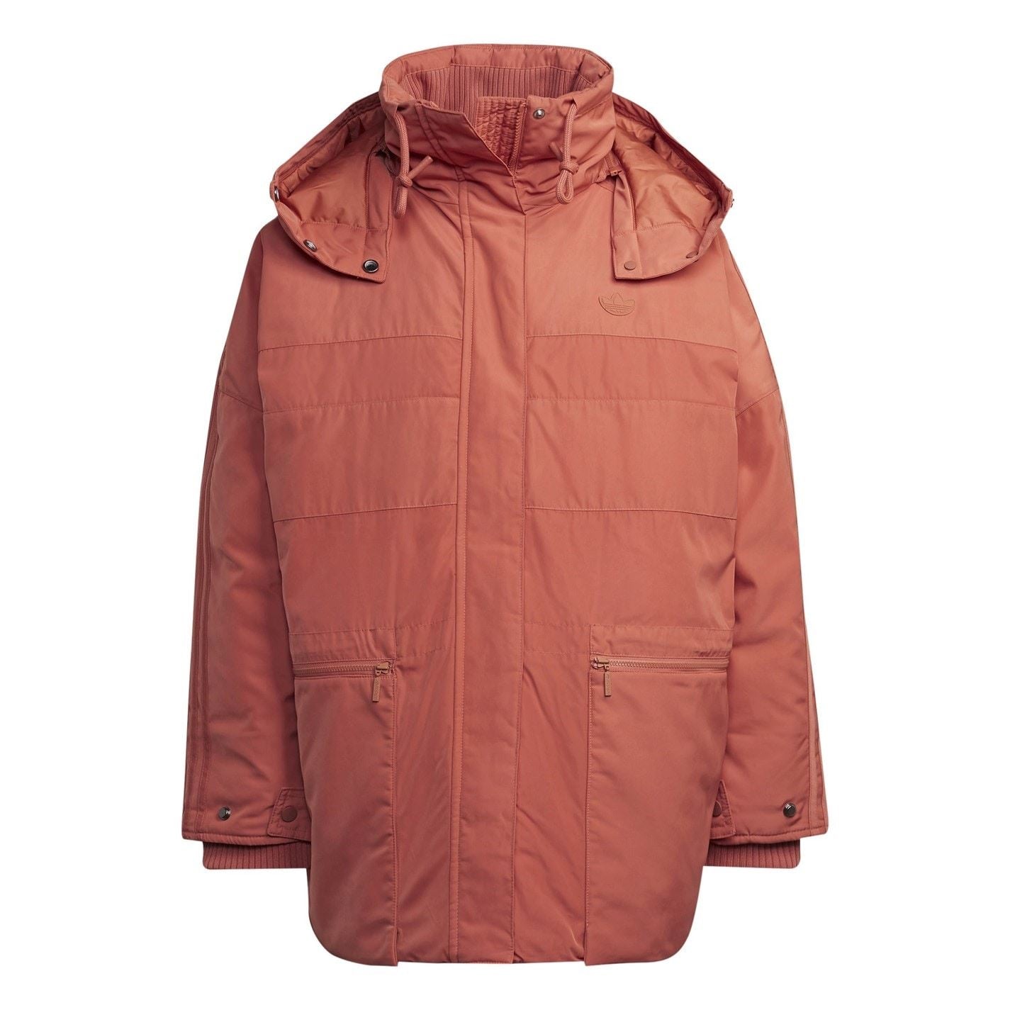 adidas Originals Hooded Long Relaxed Fit Parka