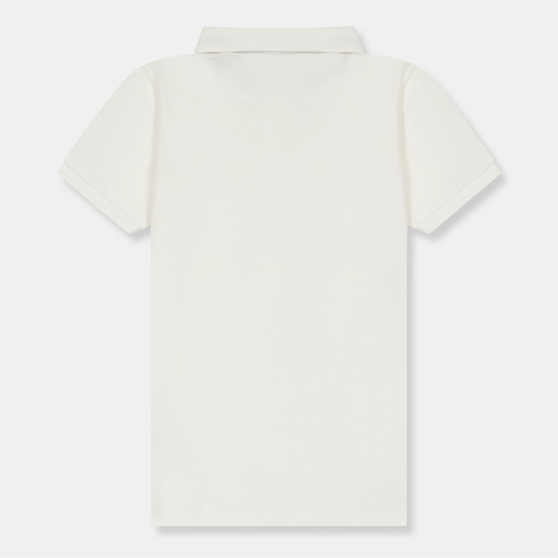 Farah Bugsworth Embroidered Collared Short Sleeve Polo Shirt