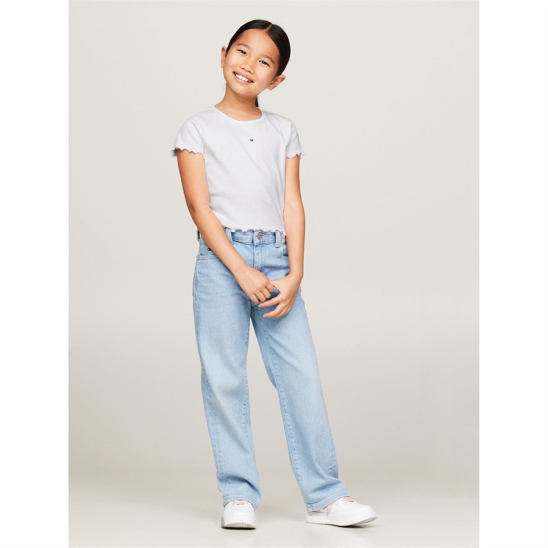 Tommy Hilfiger Regular Fit Rib Crew Neck T-Shirt