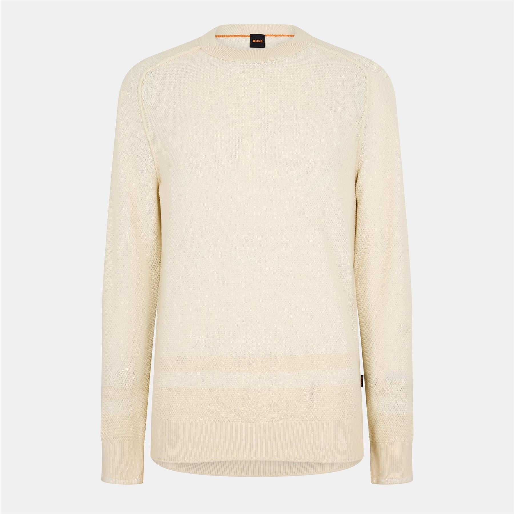 Boss Crew Neck Long Sleeve Regular Fit Sweater