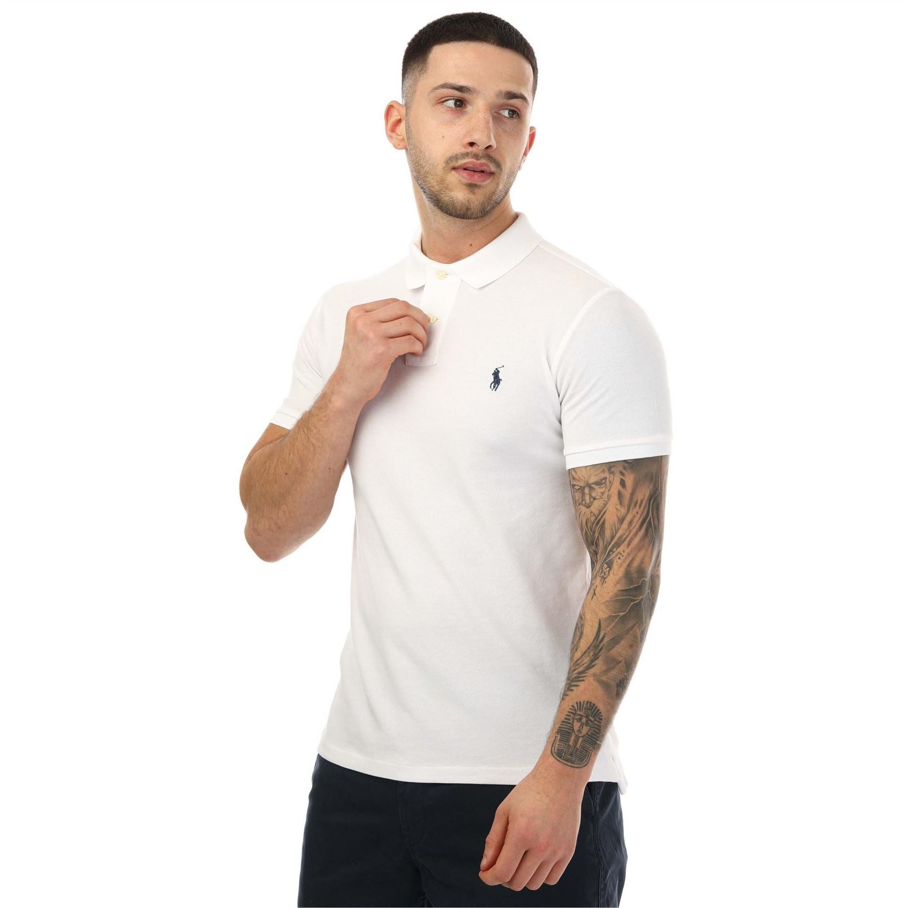 Ralph Lauren Fit Cotton Mesh Polo Shirt