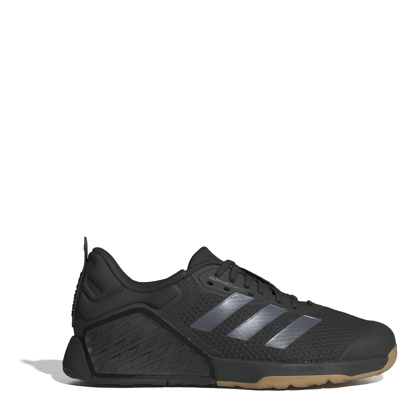 adidas Dropset 3 Round Toe Flat Heel Trainers