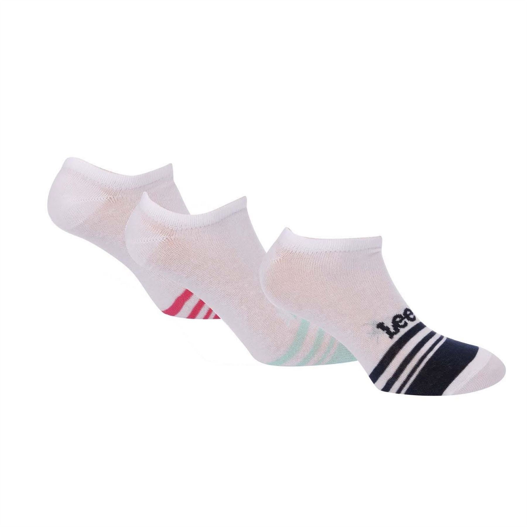 Lee Pack Of Trainer Liner Socks
