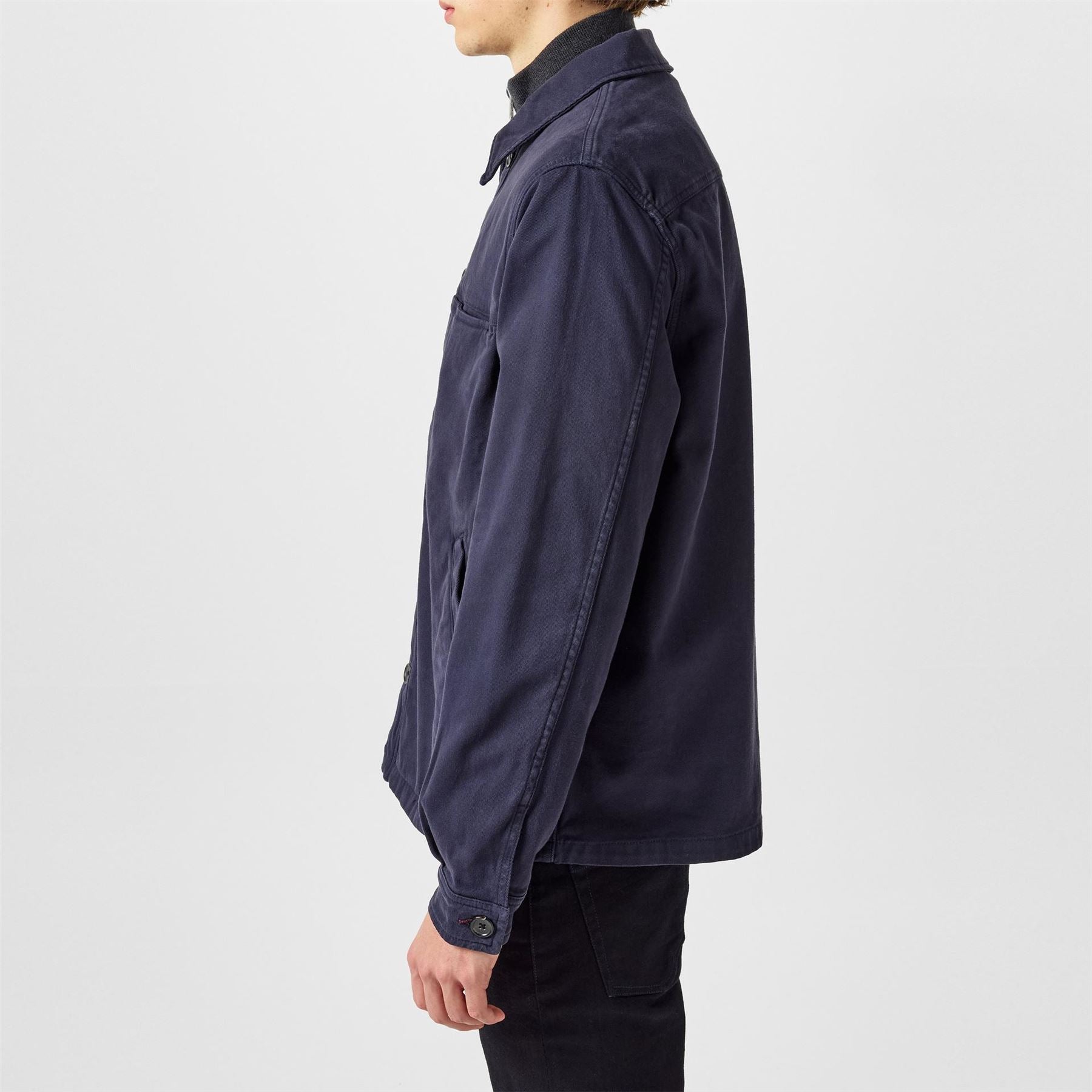 PS Paul Smith Moleskin Long Sleeve Harrington Jacket