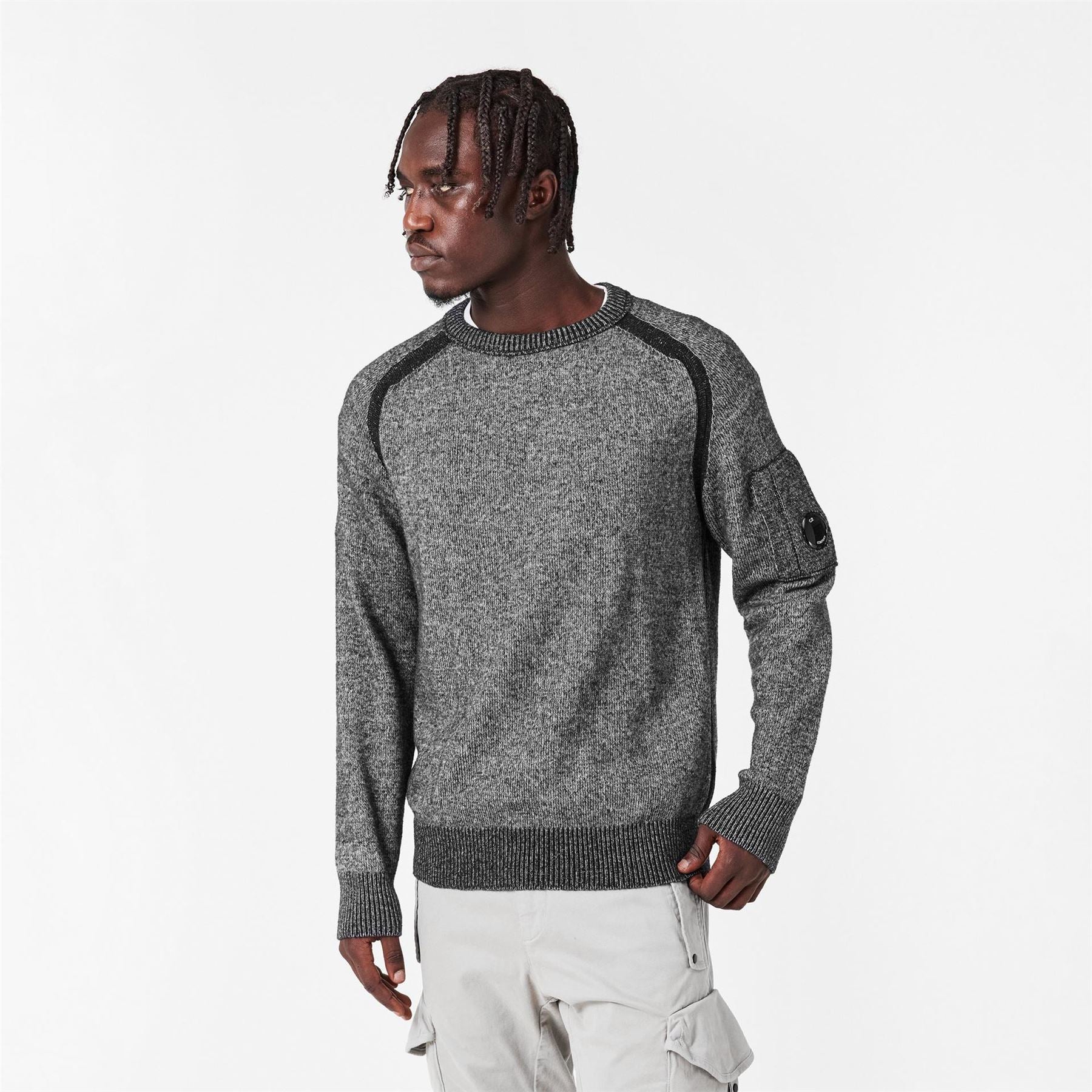 CP Company Lens Crew Knitted Turtle Neck Jumper