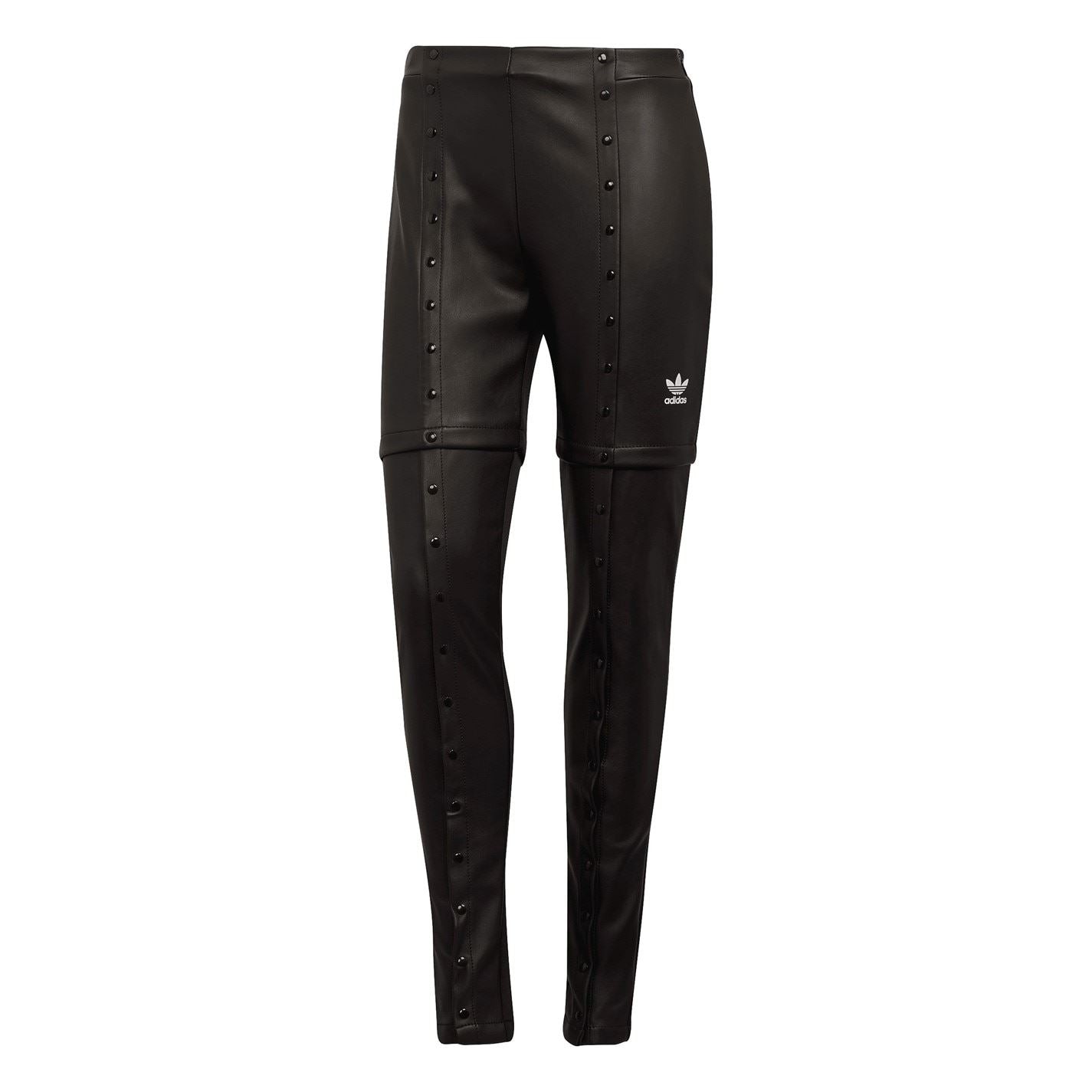 adidas Originals Faux Leather Skinny Fit Trousers