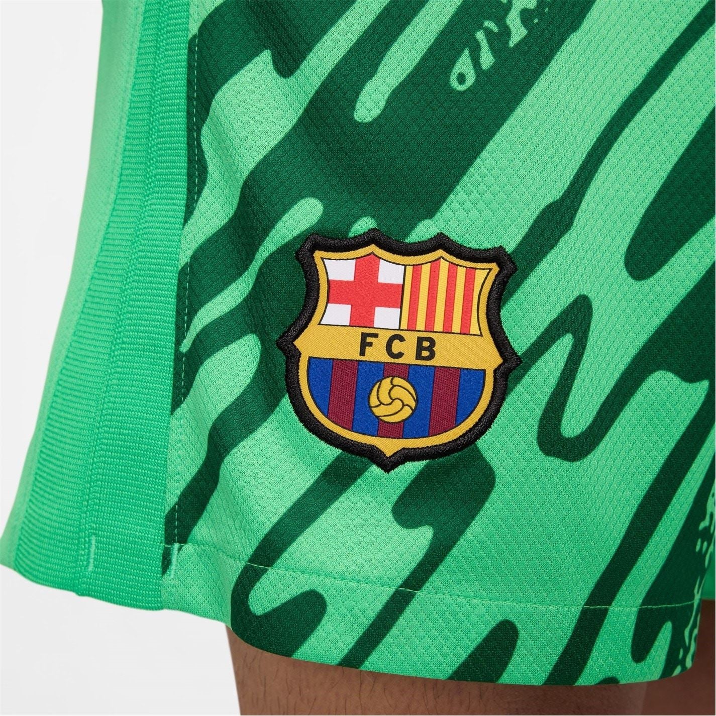 Nike Barcelona Home Goalkeeper Shorts 2024 2025 Adults