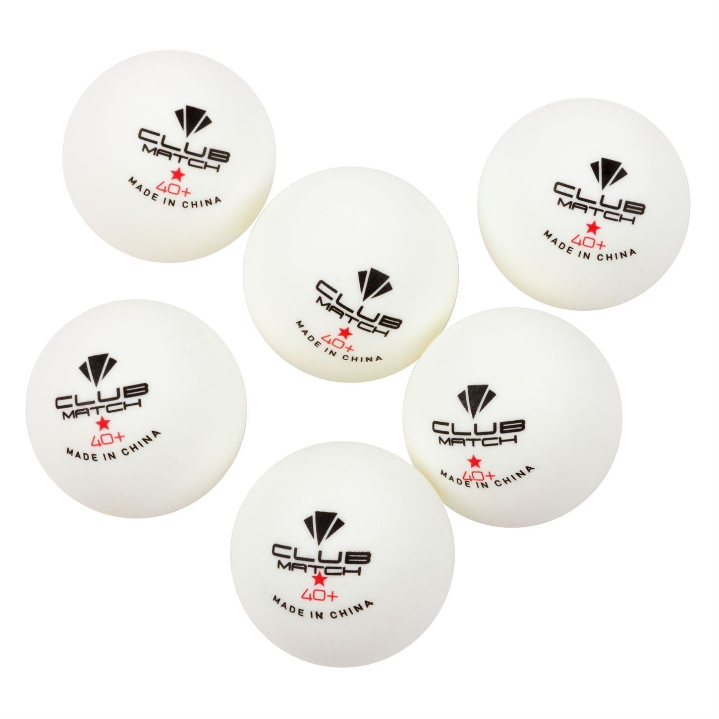 Carlton Club Table Tennis Balls 6 Pack Adults