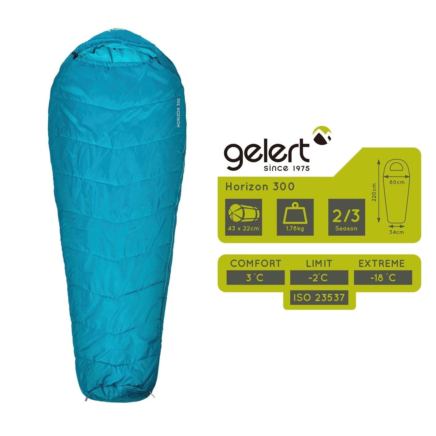 Gelert Horizon 300 Sleeping Bag