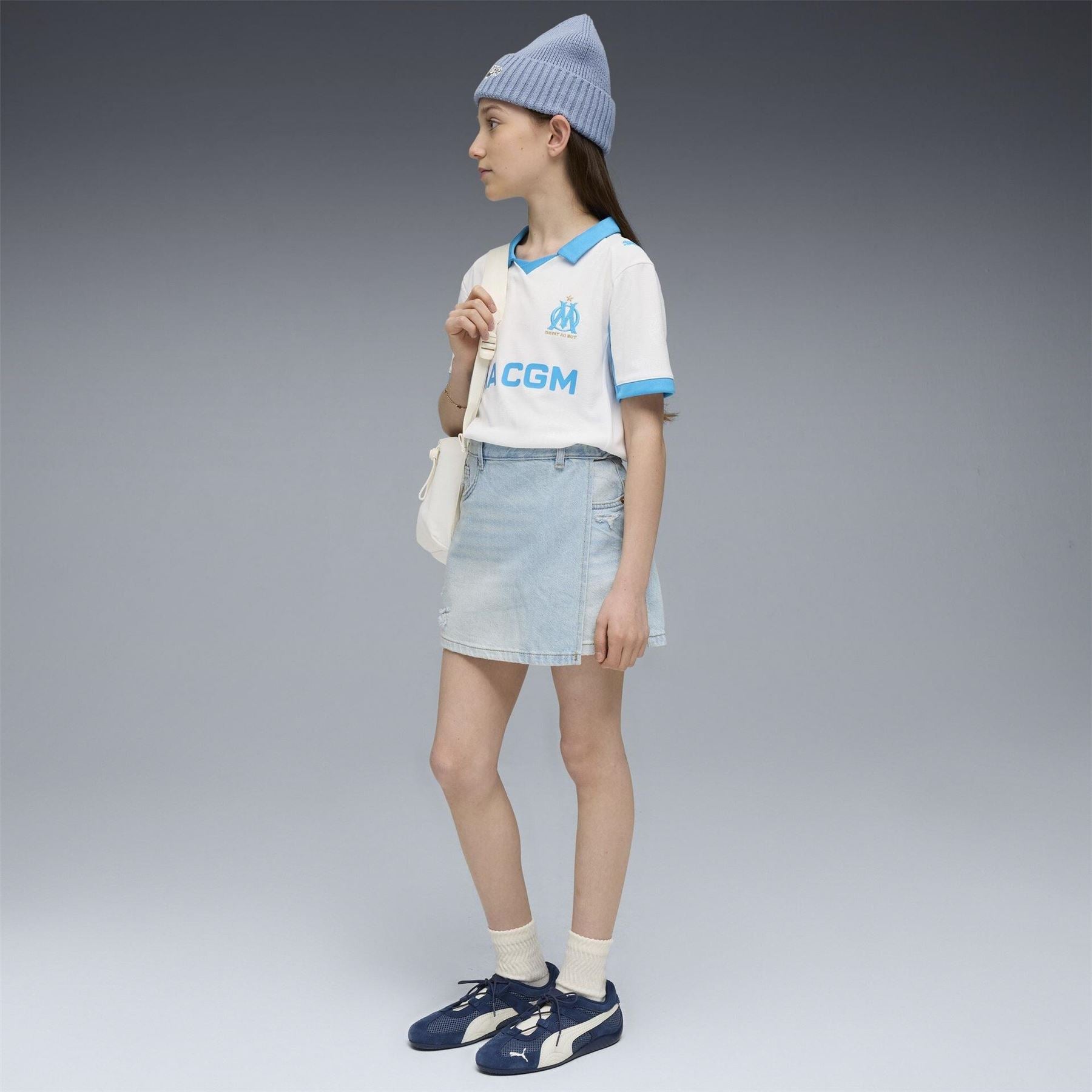 Puma Olympique Marseille Home Shirt 2025 2026 Juniors