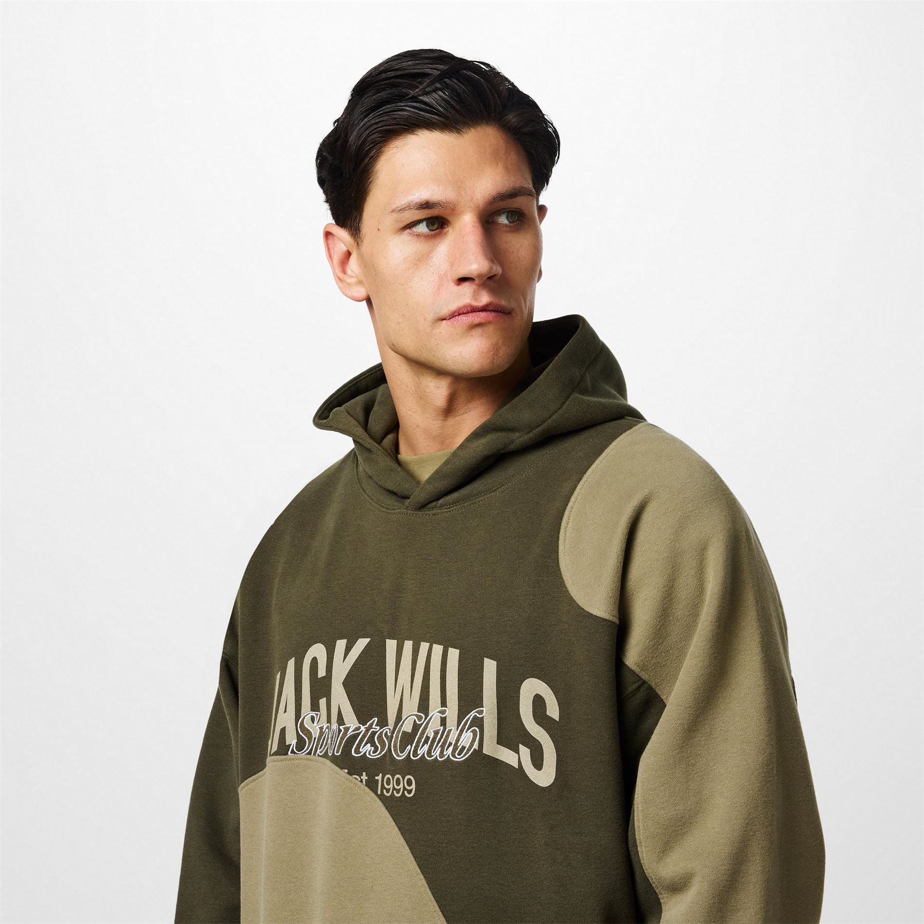 Jack Wills Abstract Hooded Regular Fit Sweatshirt