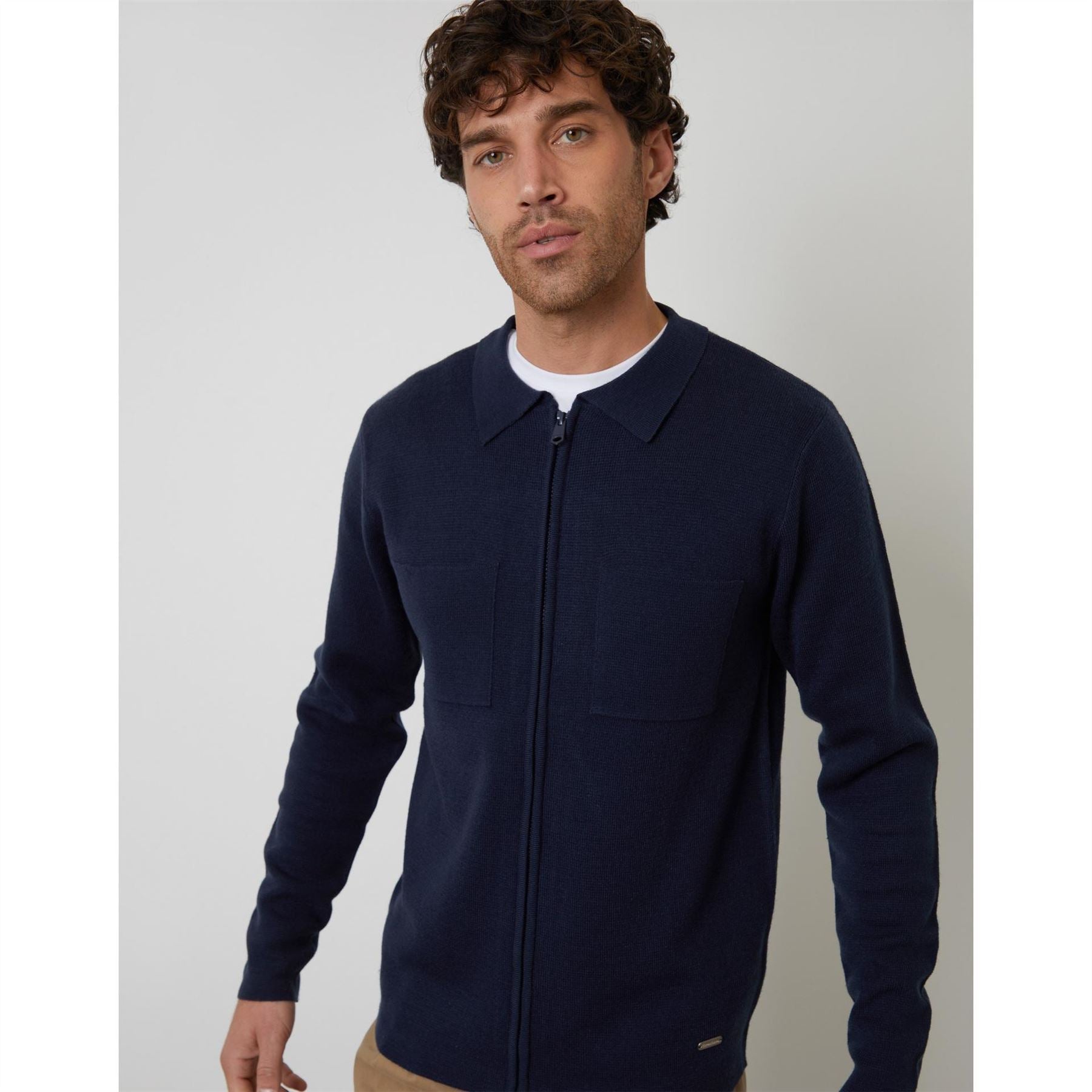 Threadbare Burleigh Zp Cardi