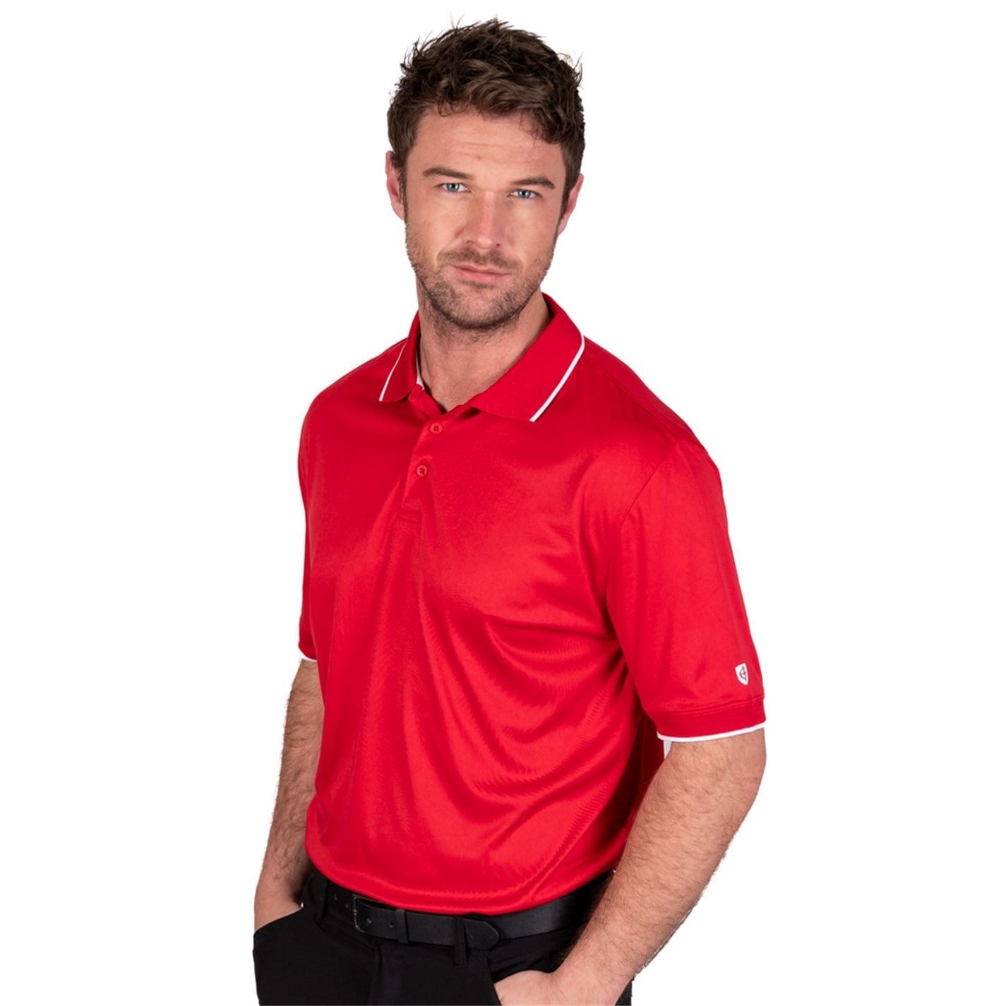 Island Green Performance Polo Golf Shirt Mens