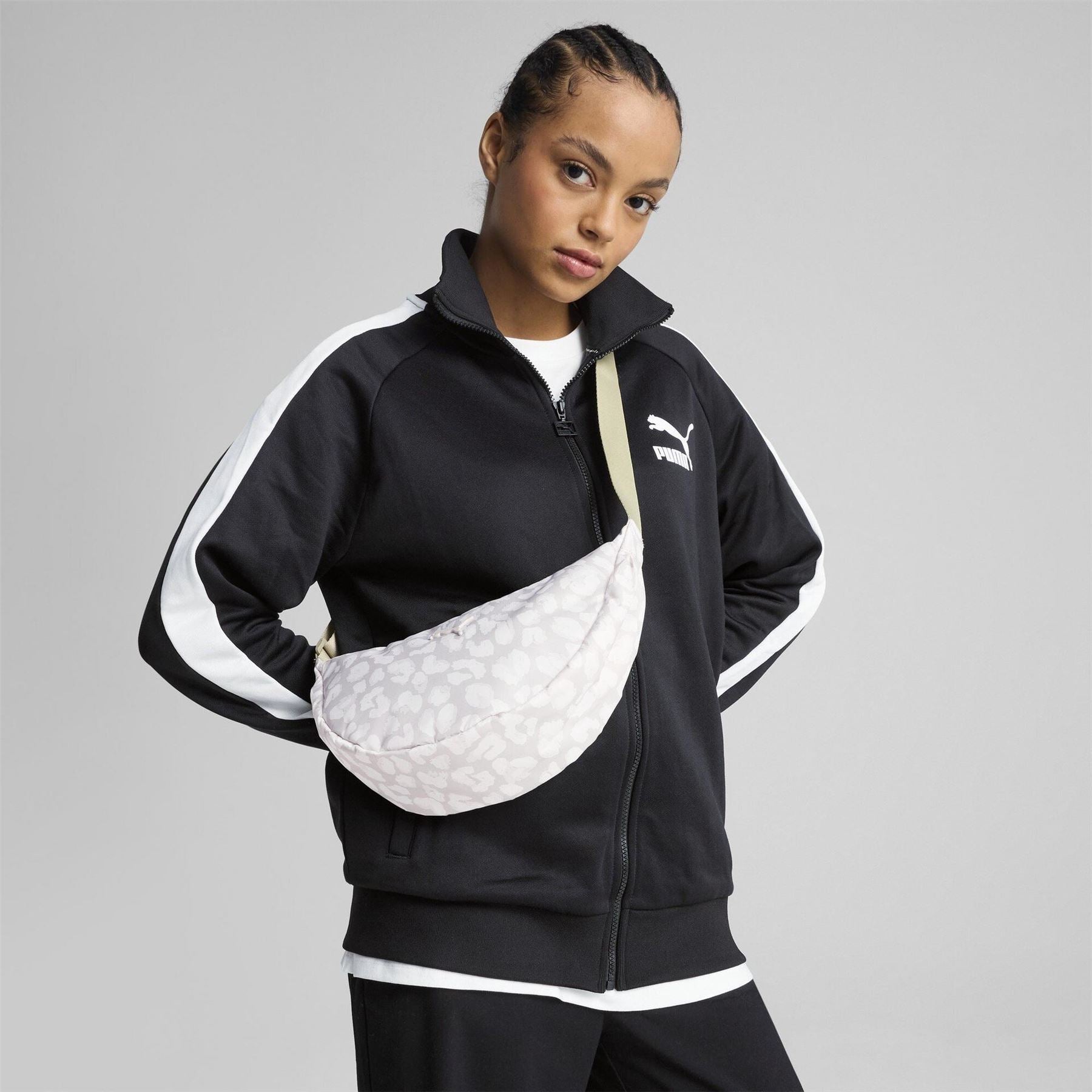 Puma Pop Half Moon Shoulder Bag