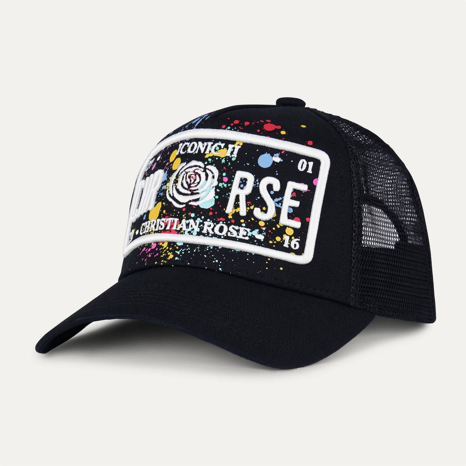 Christian Rose Ii Plate Trucker Cap