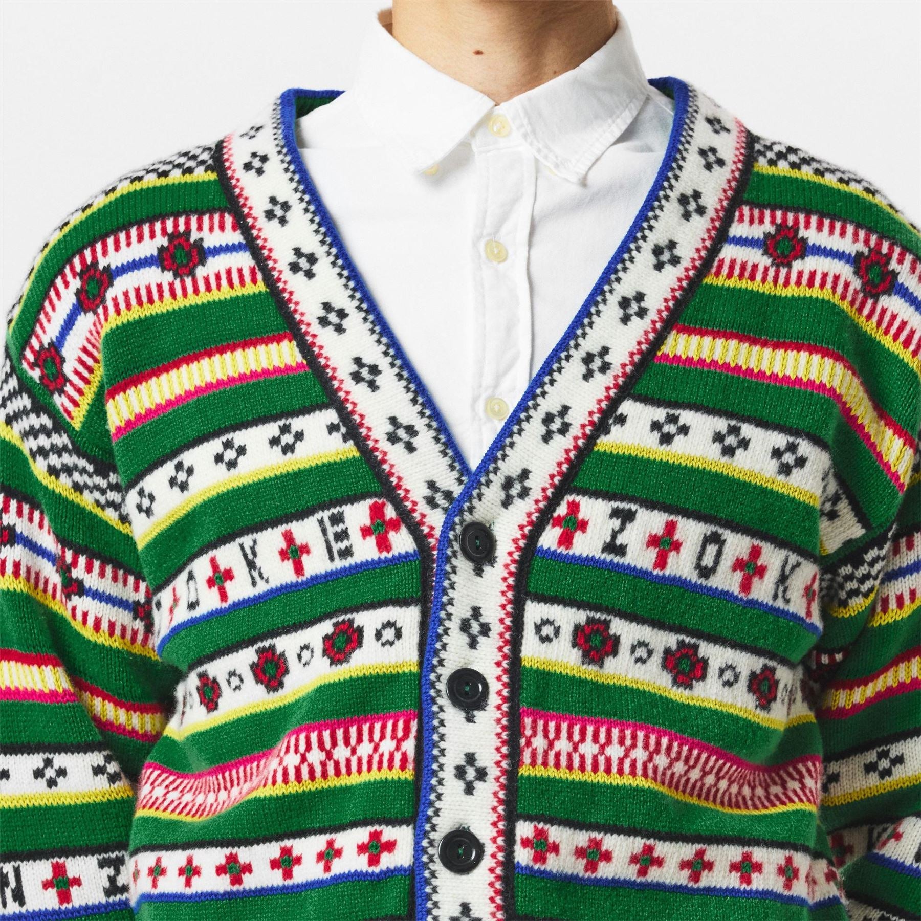 Kenzo Jacquard Cardigan