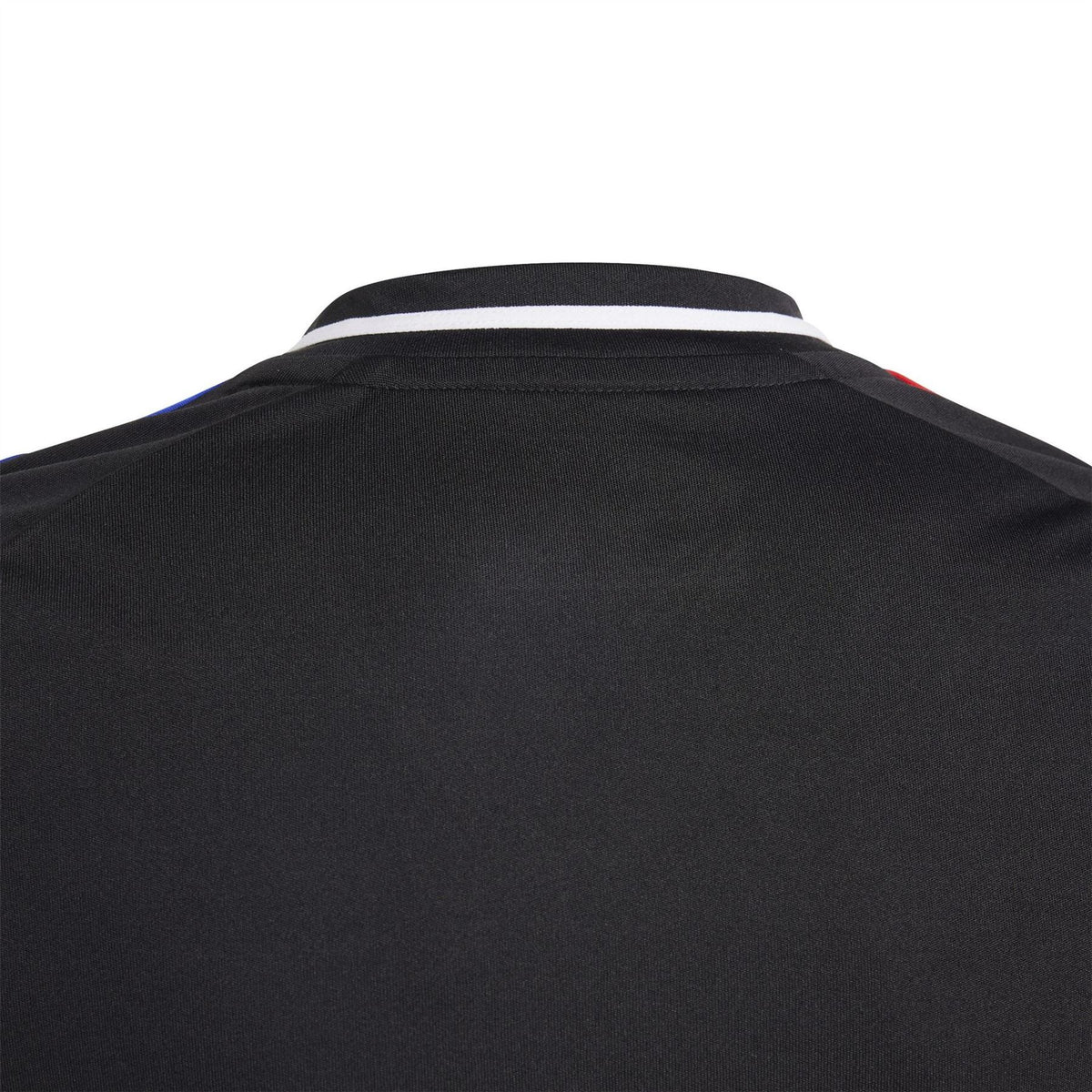 adidas Embroidered Logo V-Neck Raglan Short Sleeve Jersey