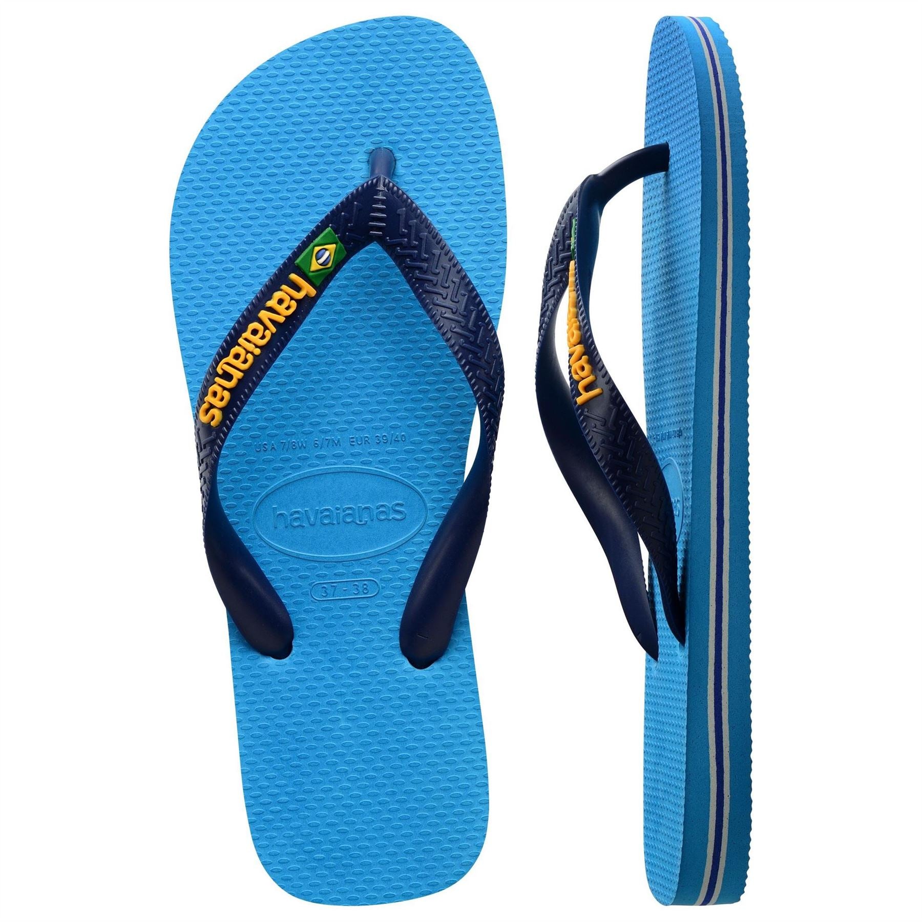 Havaianas Womens Hav. Brasil Logo Ruby Red Ruby Red Flip Flops