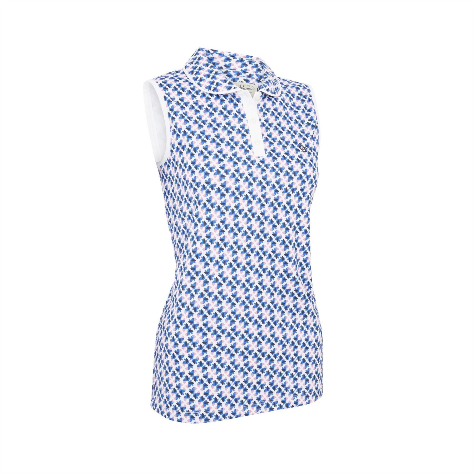 Original Penguin Golf Parrot Geo Slim Fit Shirt