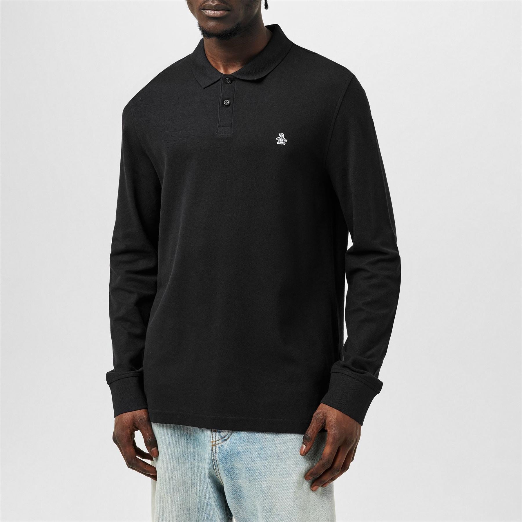 Original Penguin Long Sleeve Penguin Regular Fit Shirt