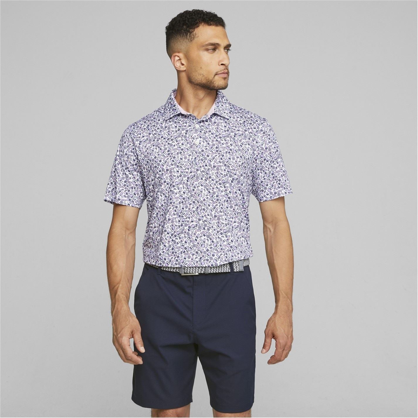 Puma Mixer Regular Fit Short Sleeve Shirt