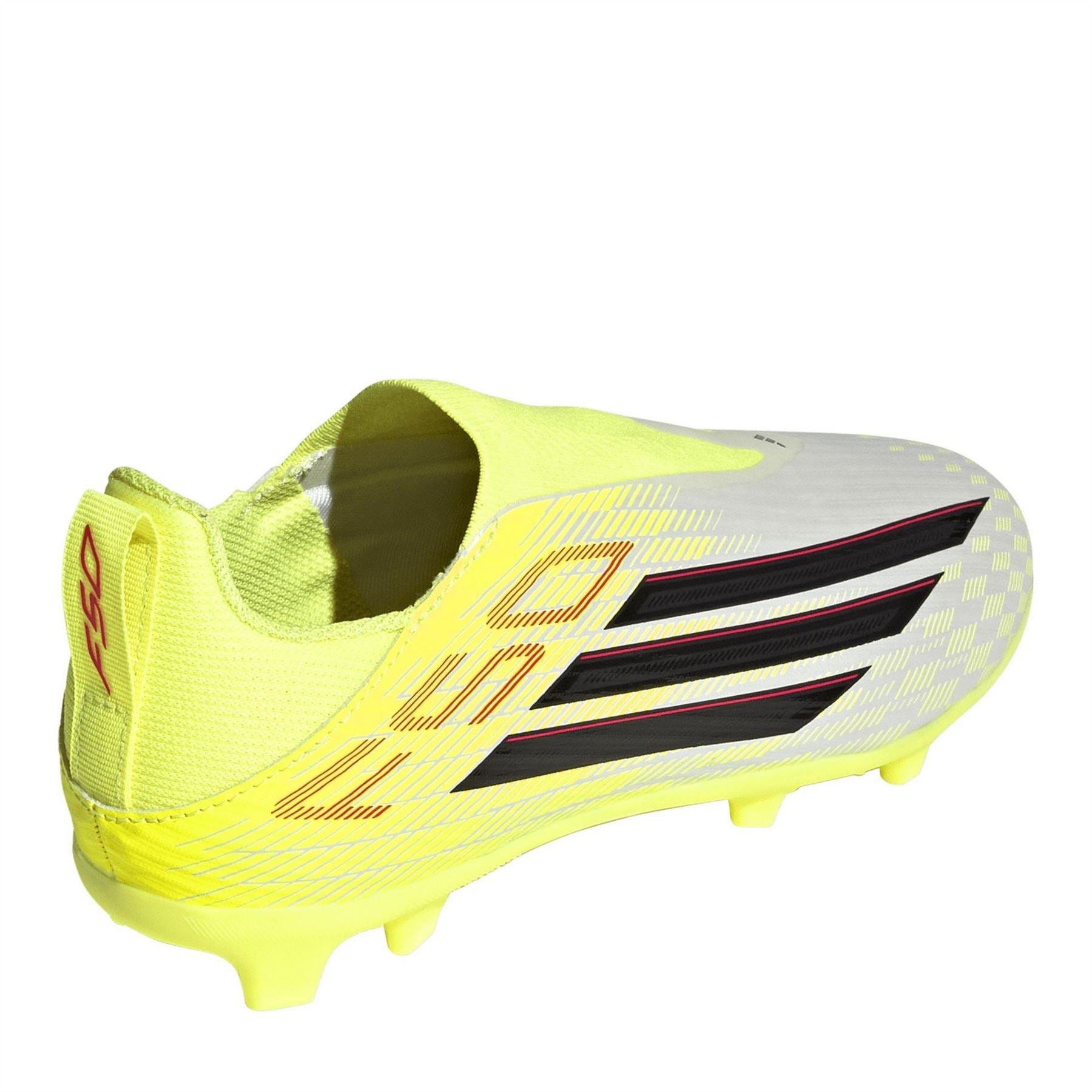 adidas F50 Academy Laceless Juniors Firm Ground Football Boots