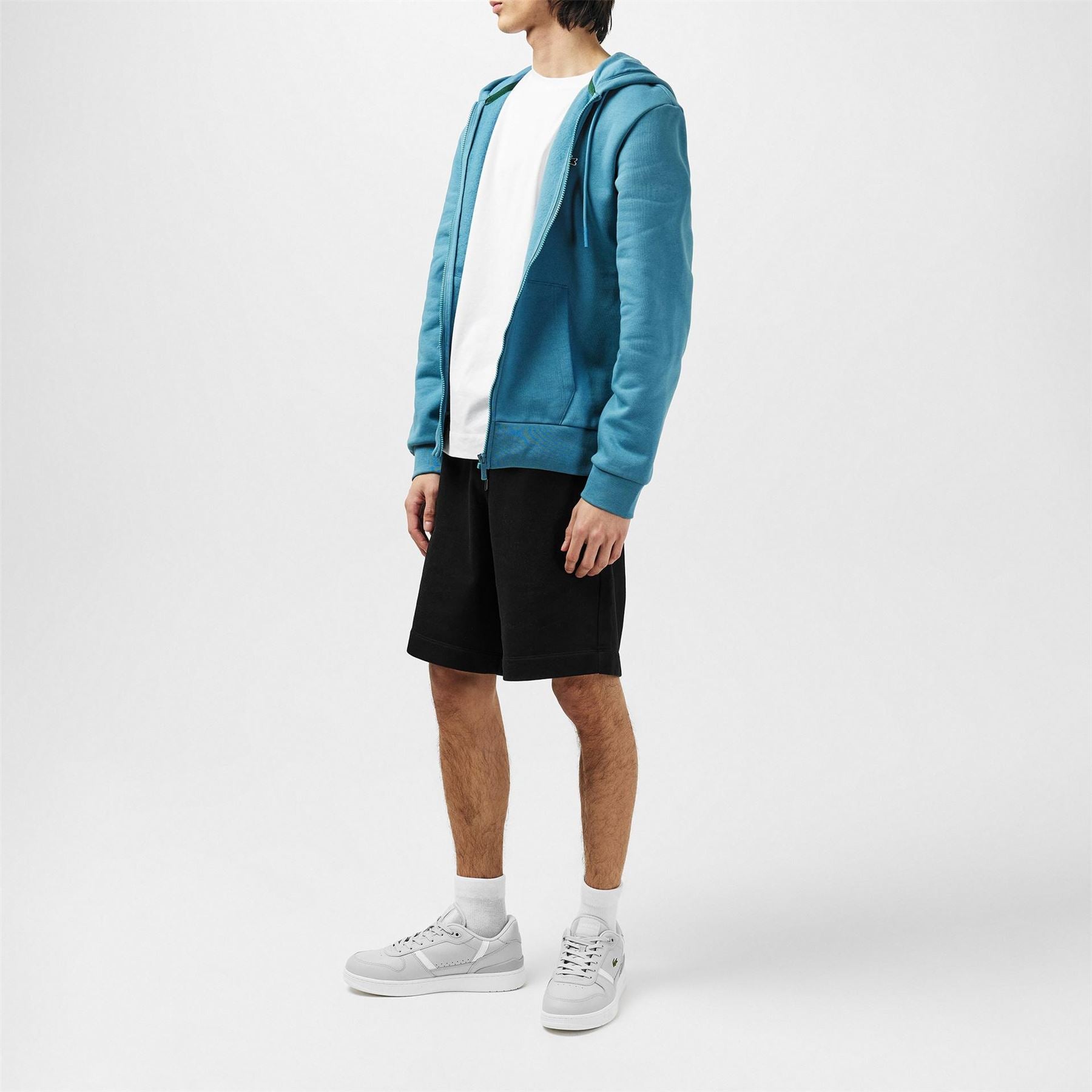 Lacoste T Clip Low Top Crocodile Print Sneakers